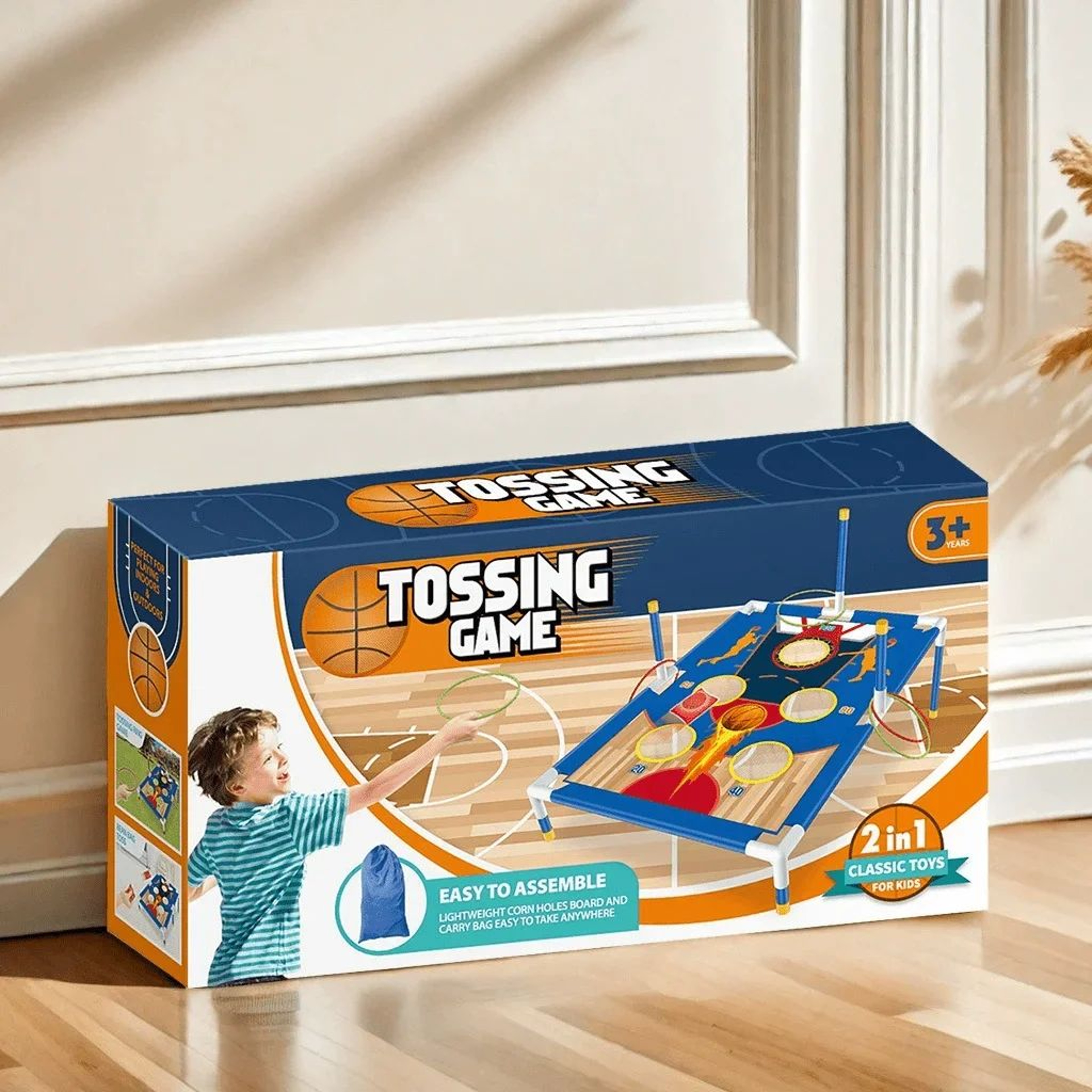 Portable Sandbag Throwing Game Set  Outdoor Bean Bag Toss Game For Kids And Adults 4