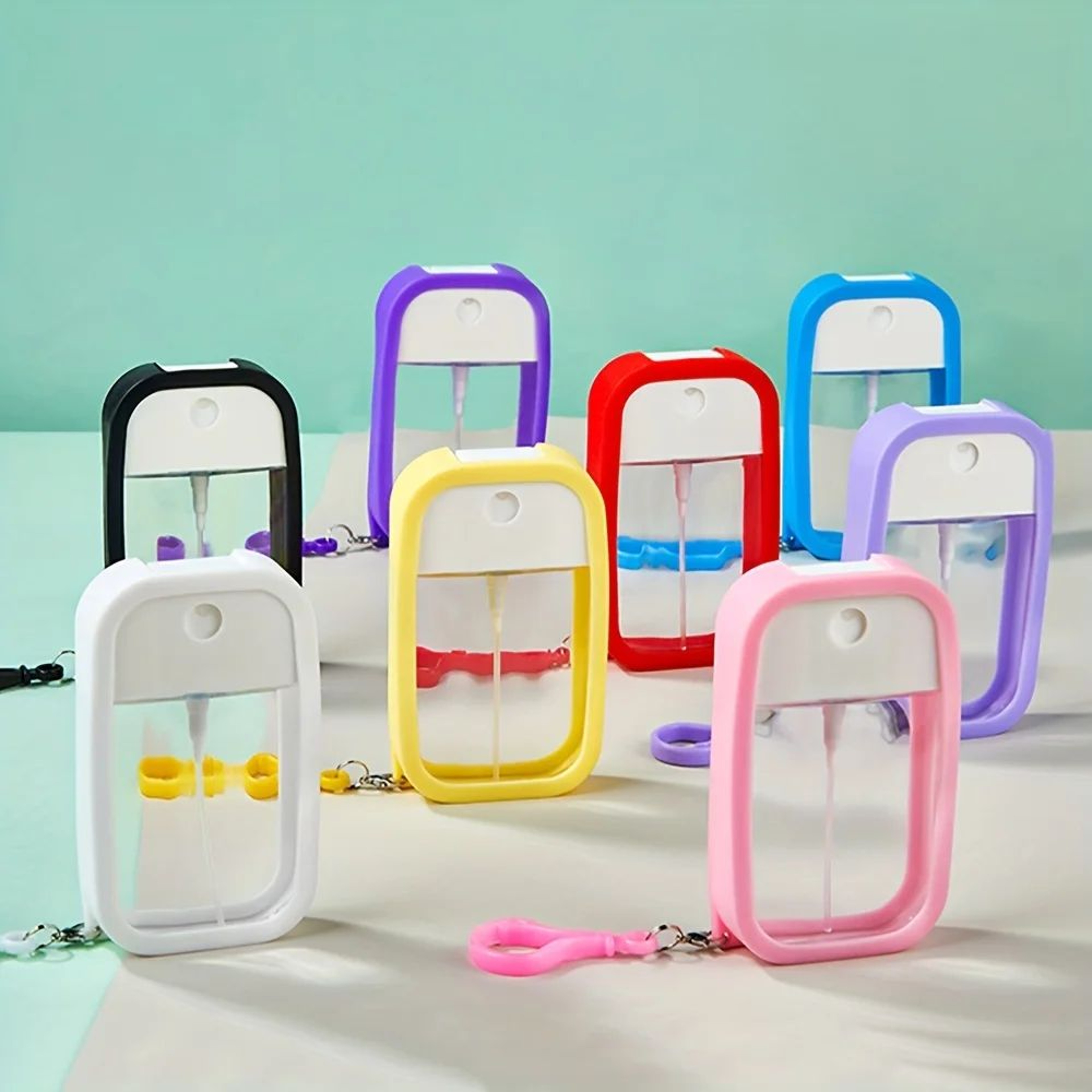 45ml Refillable Travel Perfume Spray Bottle With Silicone Case 1
