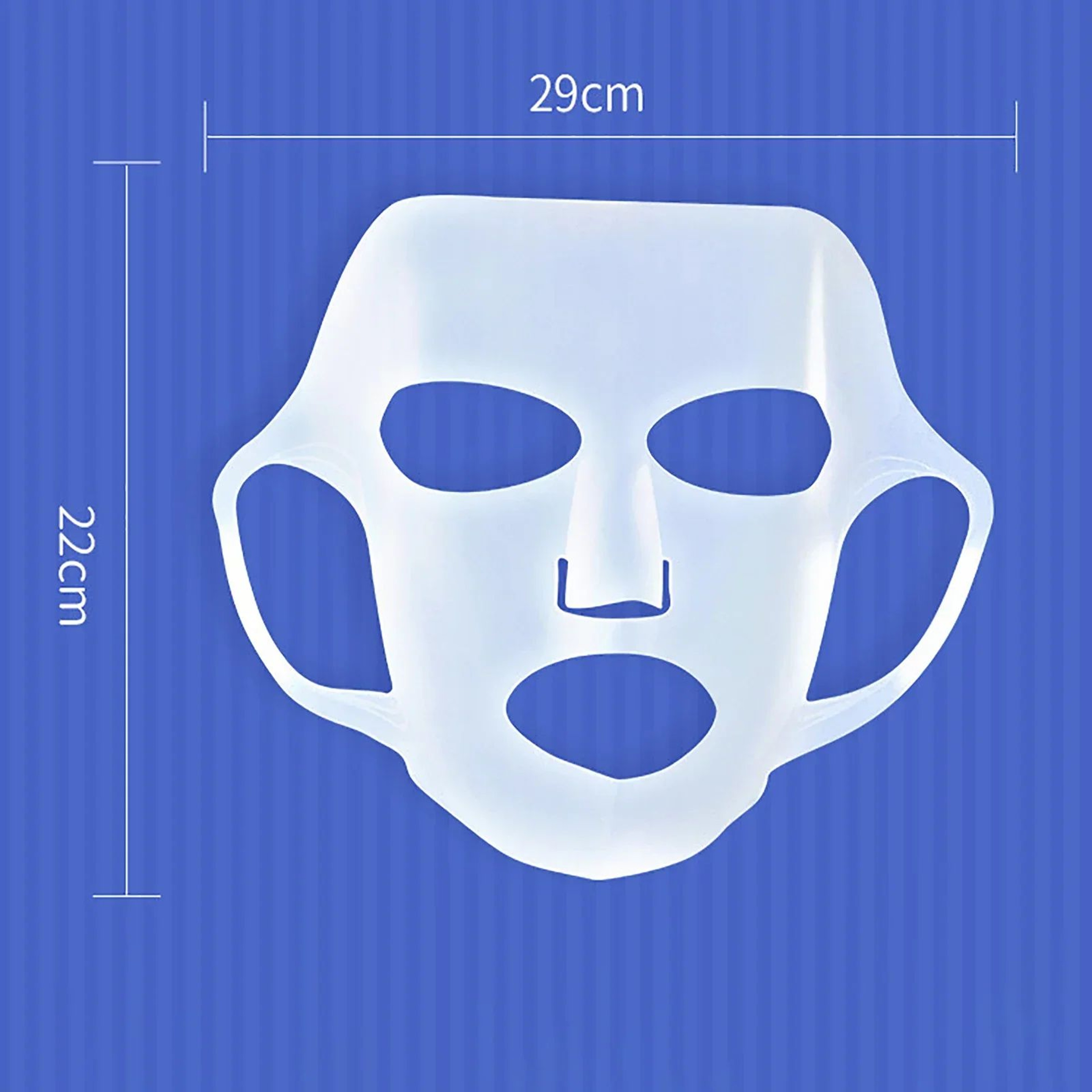 Reusable 3D Silicone Face Mask  EarHook Lifting Mask For Firming  Skincare Absorption 5