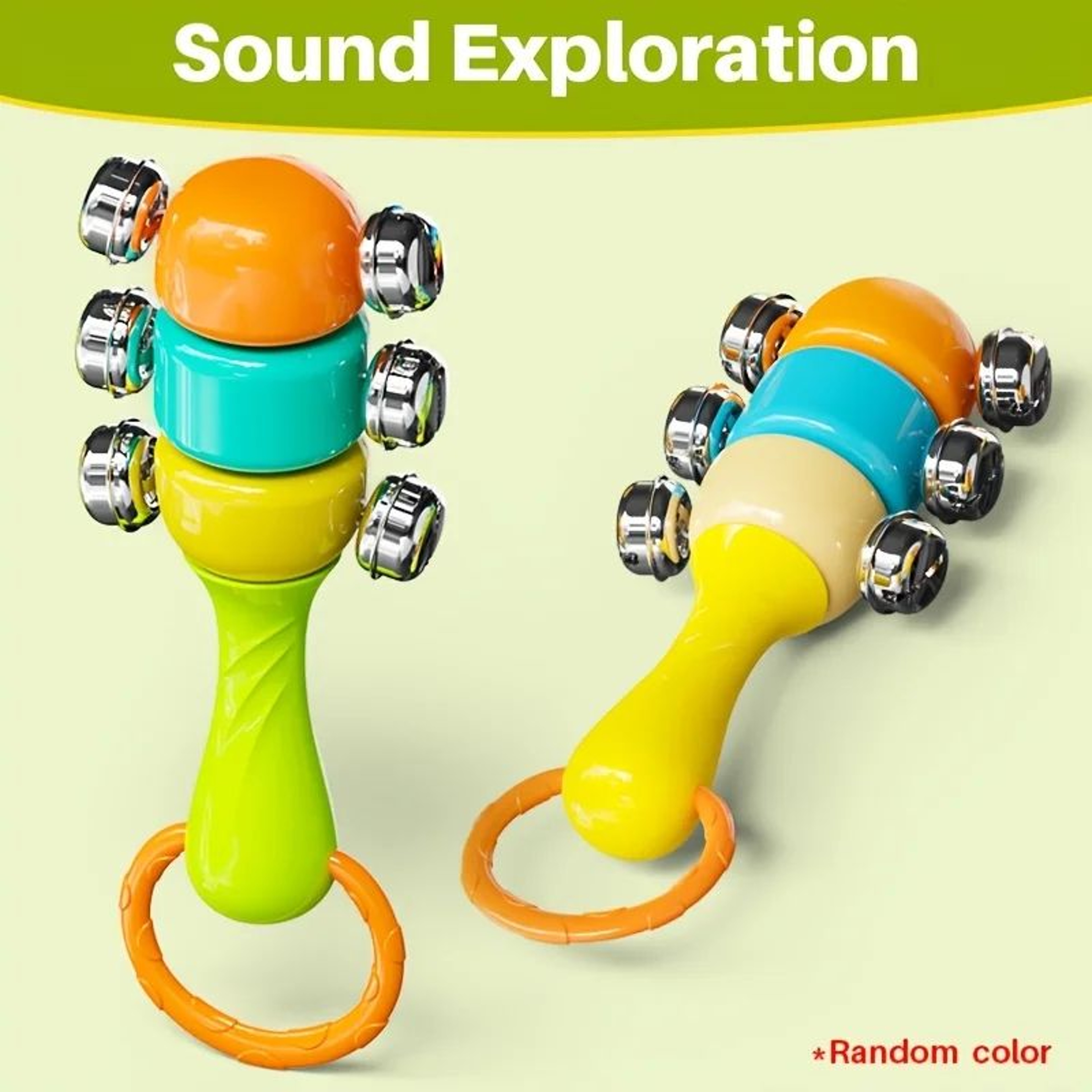 HandCranked Bell Game Set For Kids  Educational Musical Toy For Children With Sensory Learning Fun 4