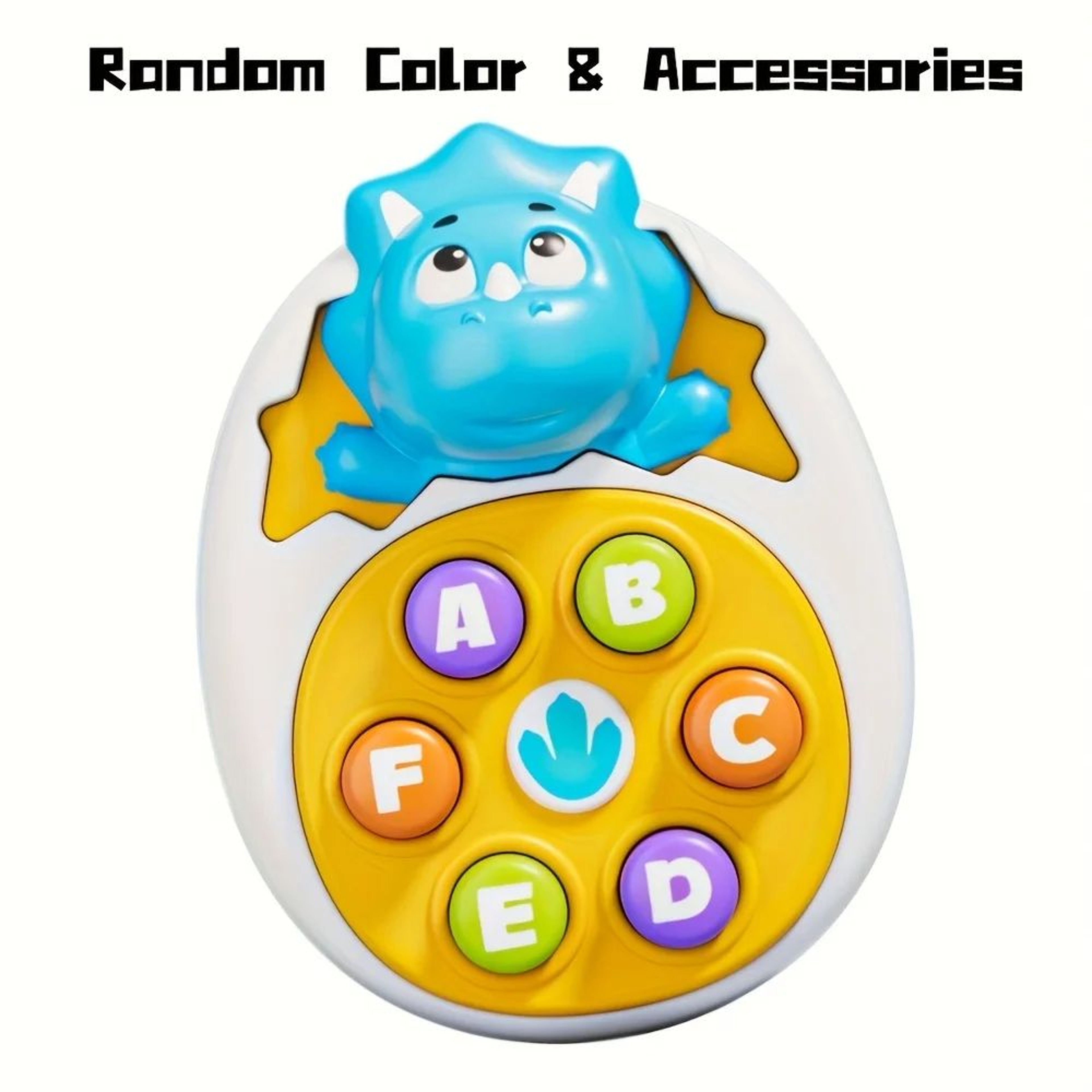 Dinosaur Press  Tap Learning Toy  Interactive Toddler Educational Toy With Colorful Sensory Play 6