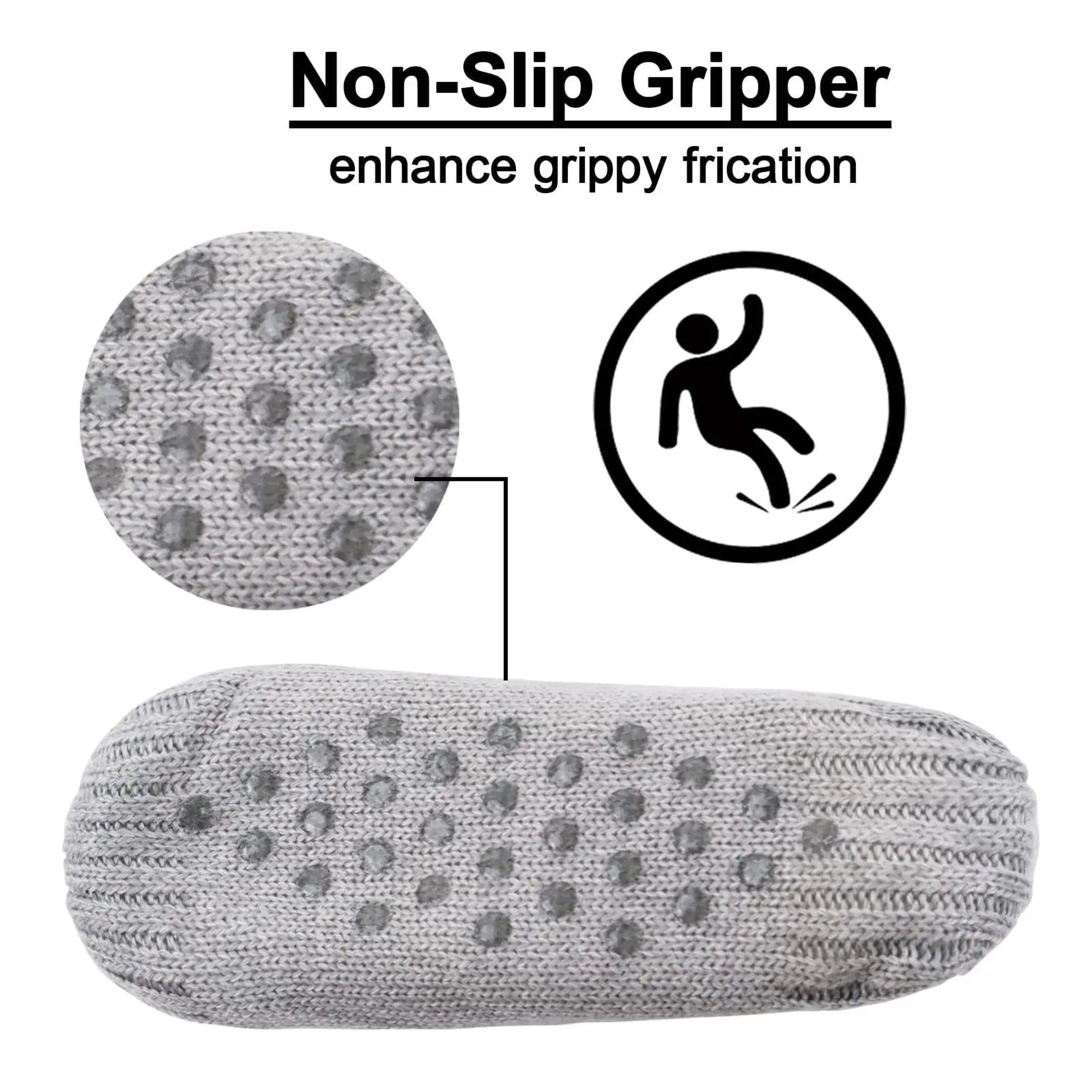 Men Thermal Slipper Socks  Fuzzy NonSlip Winter Home Floor Socks 1