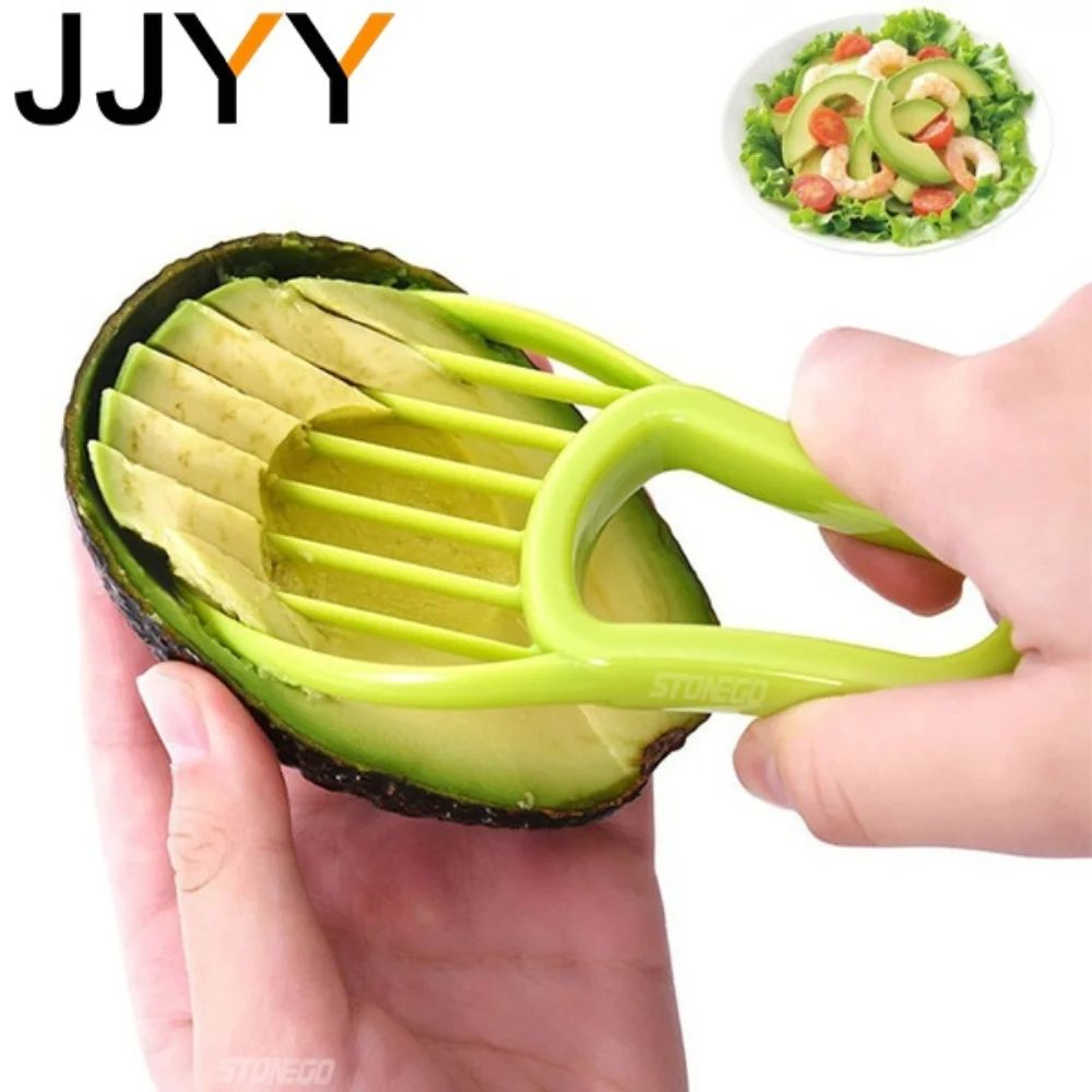 3in1 Avocado Slicer Tool  Pit Remover Pulp Separator  Fruit Cutter 0