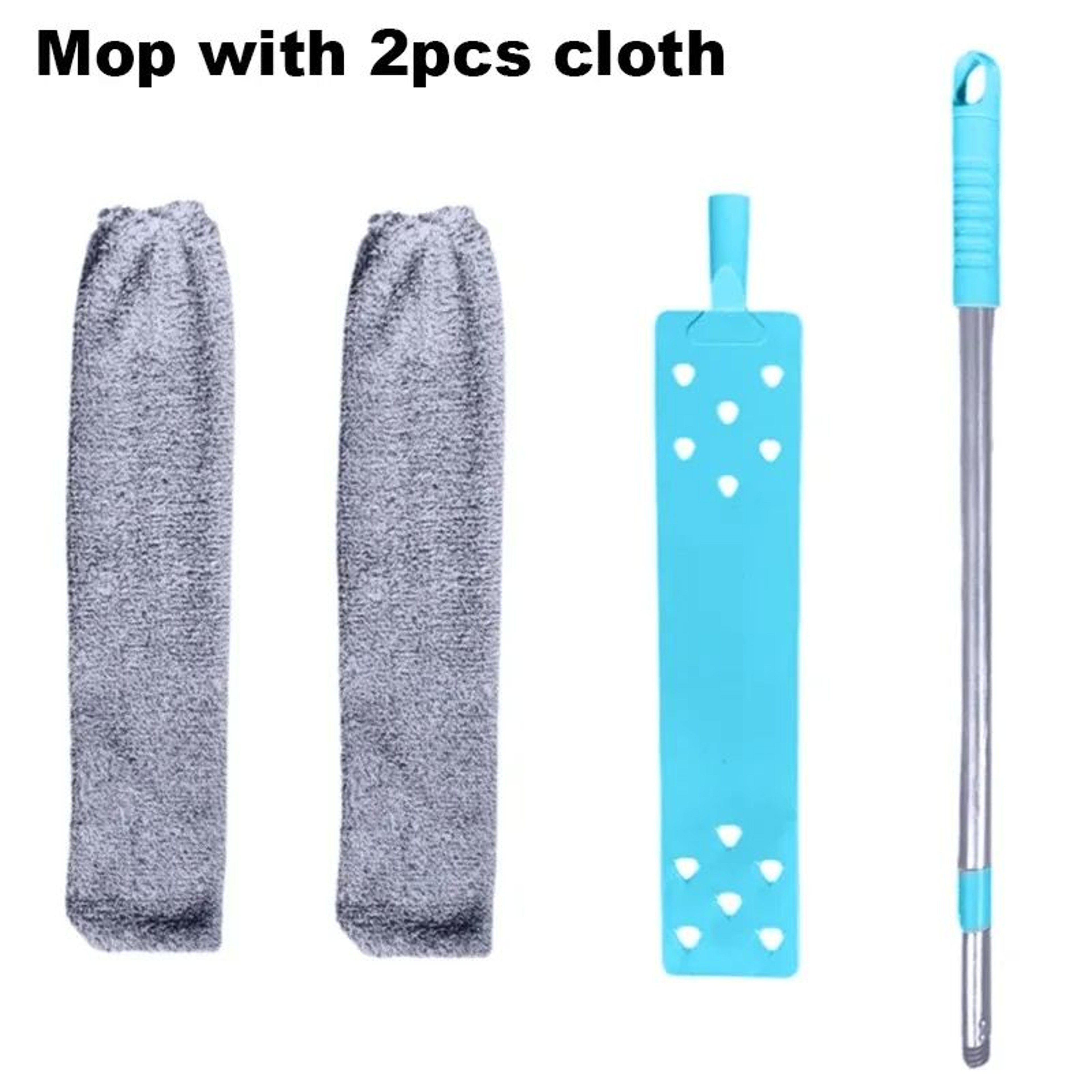 Long Handle Dust Mop  Extendable Floor  Ceiling Cleaning Tool 9