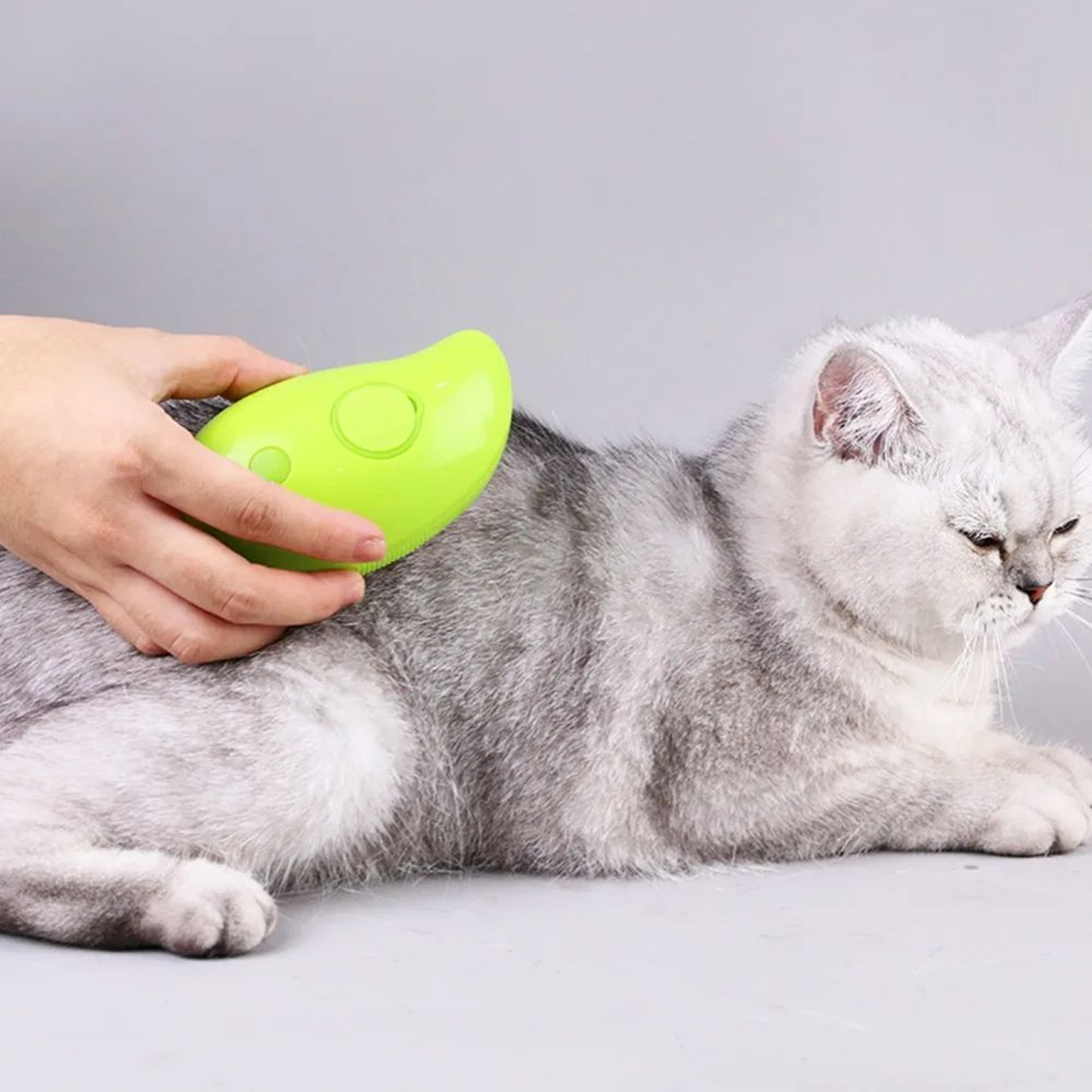 3in1 Steam Pet Grooming Brush With Massage  Shedding Control For Cats And Dogs 4