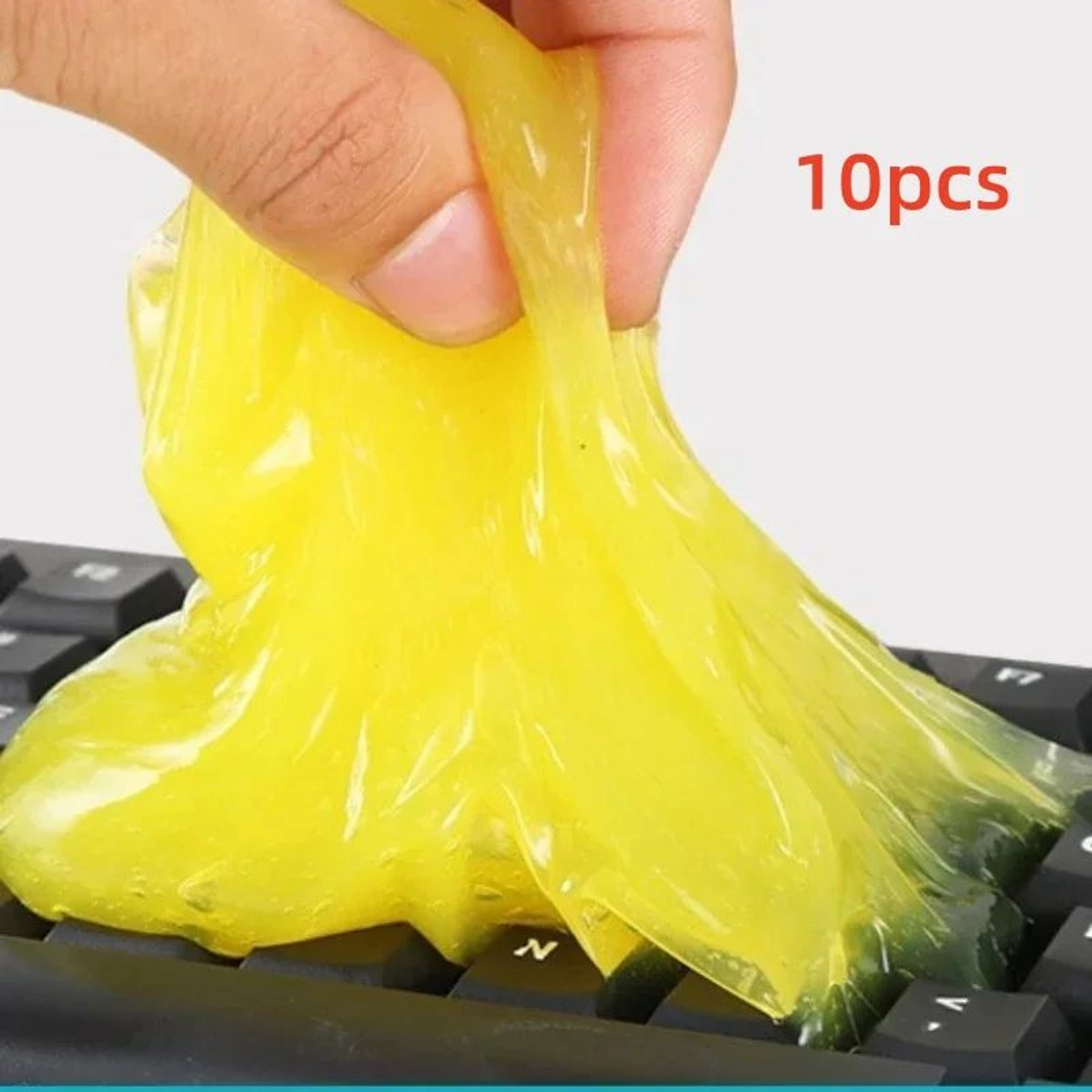 MultiSurface Cleaning Gel Dust Remover  Reusable Car Cleaning Slime  Keyboard Cleaner 14