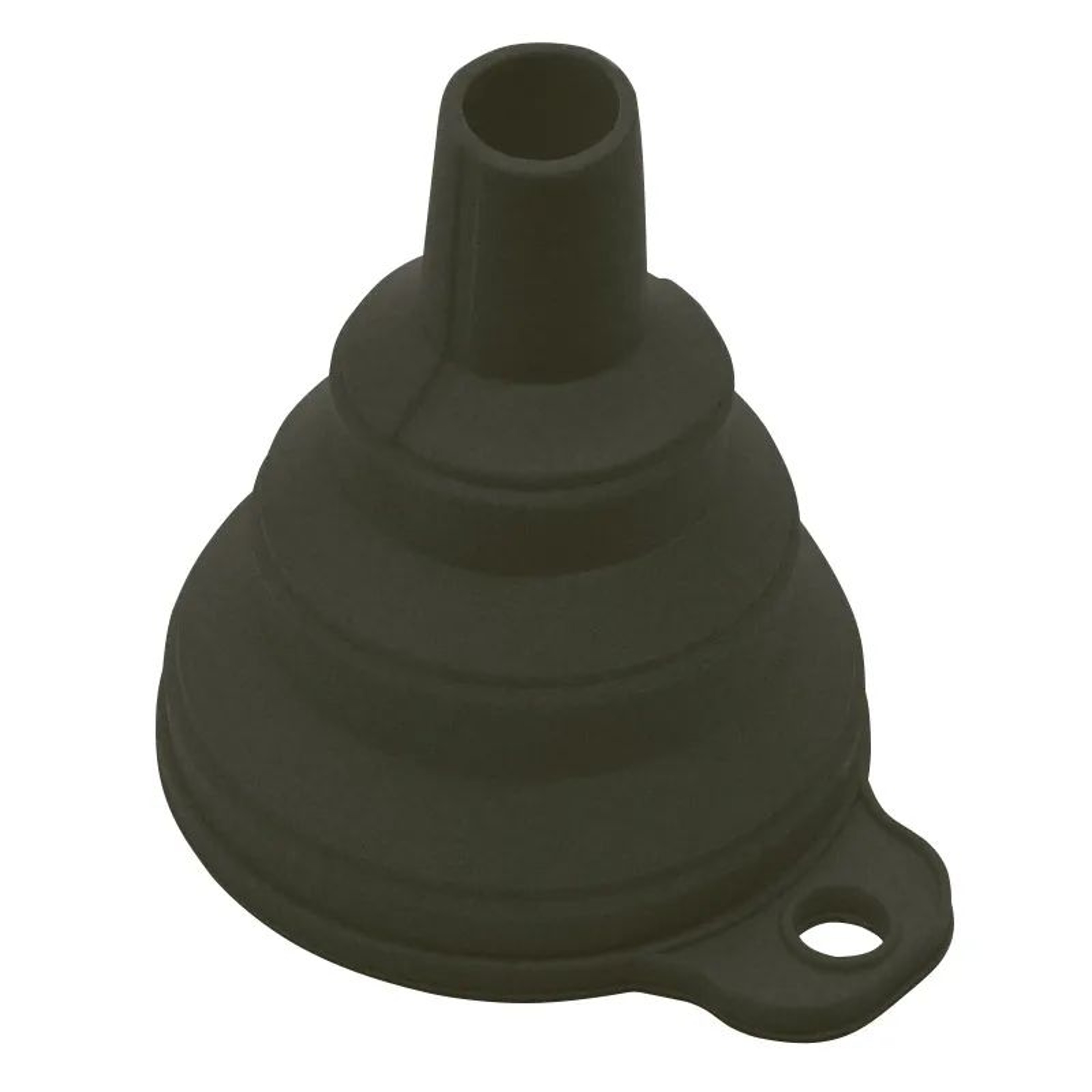 FlexiPour Collapsible Silicone Funnel  Mini Foldable Funnel For Kitchen Fuel  Travel 6