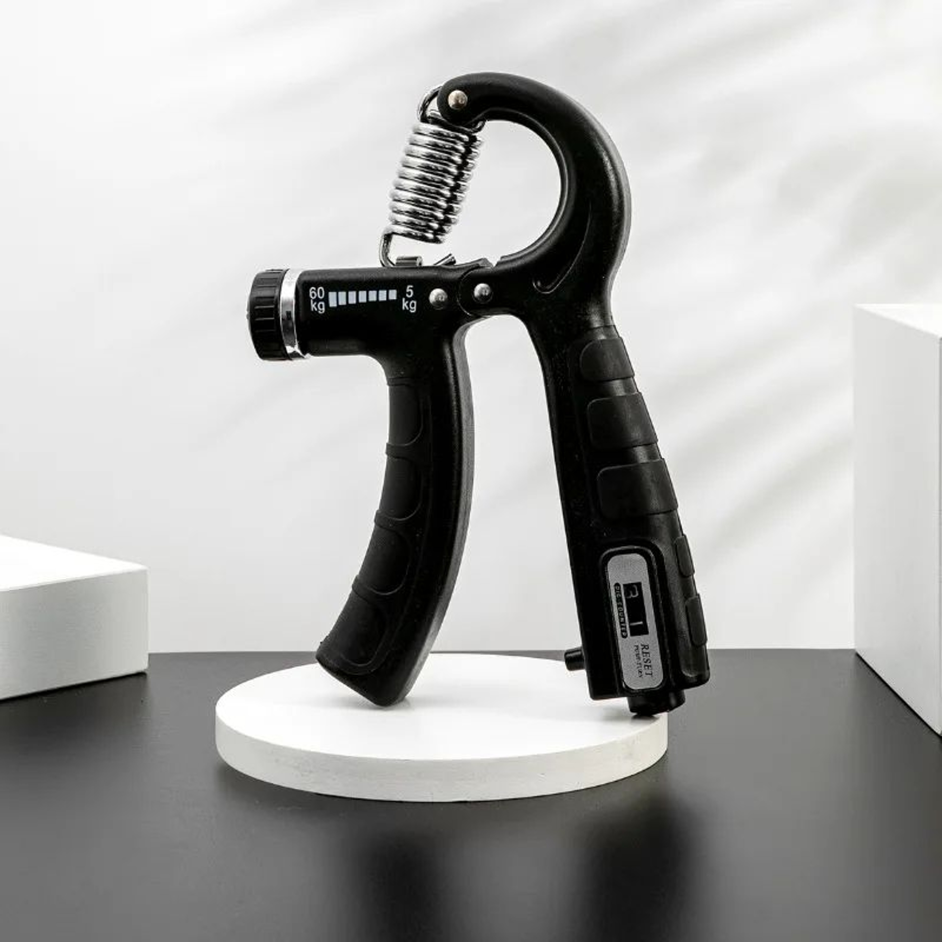 GripForce Adjustable Hand Grip Strengthener  Countable RType Finger  Wrist Trainer 2