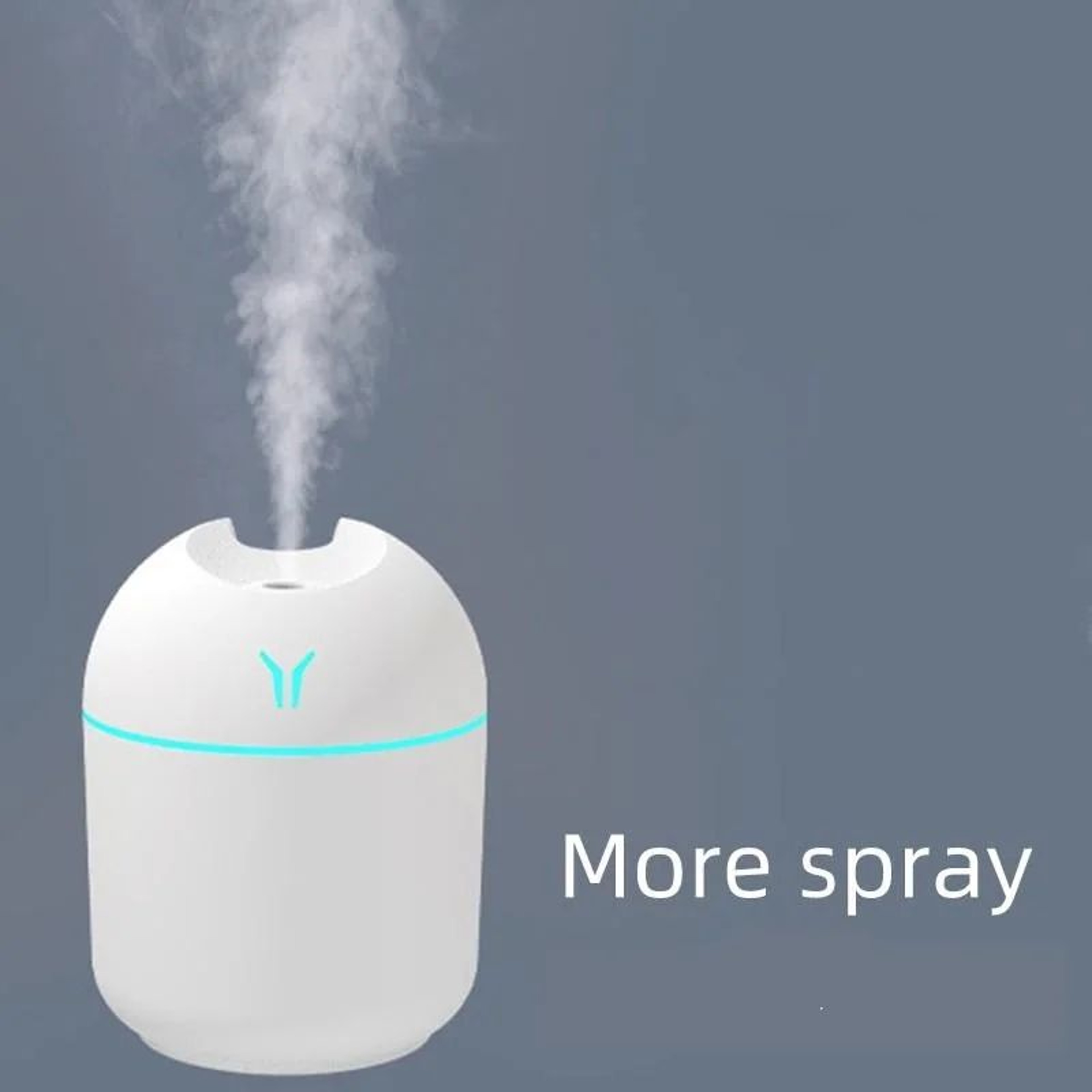 PureGlow Mini Air Humidifier  USB Aroma Essential Oil Diffuser With LED Color Light 3