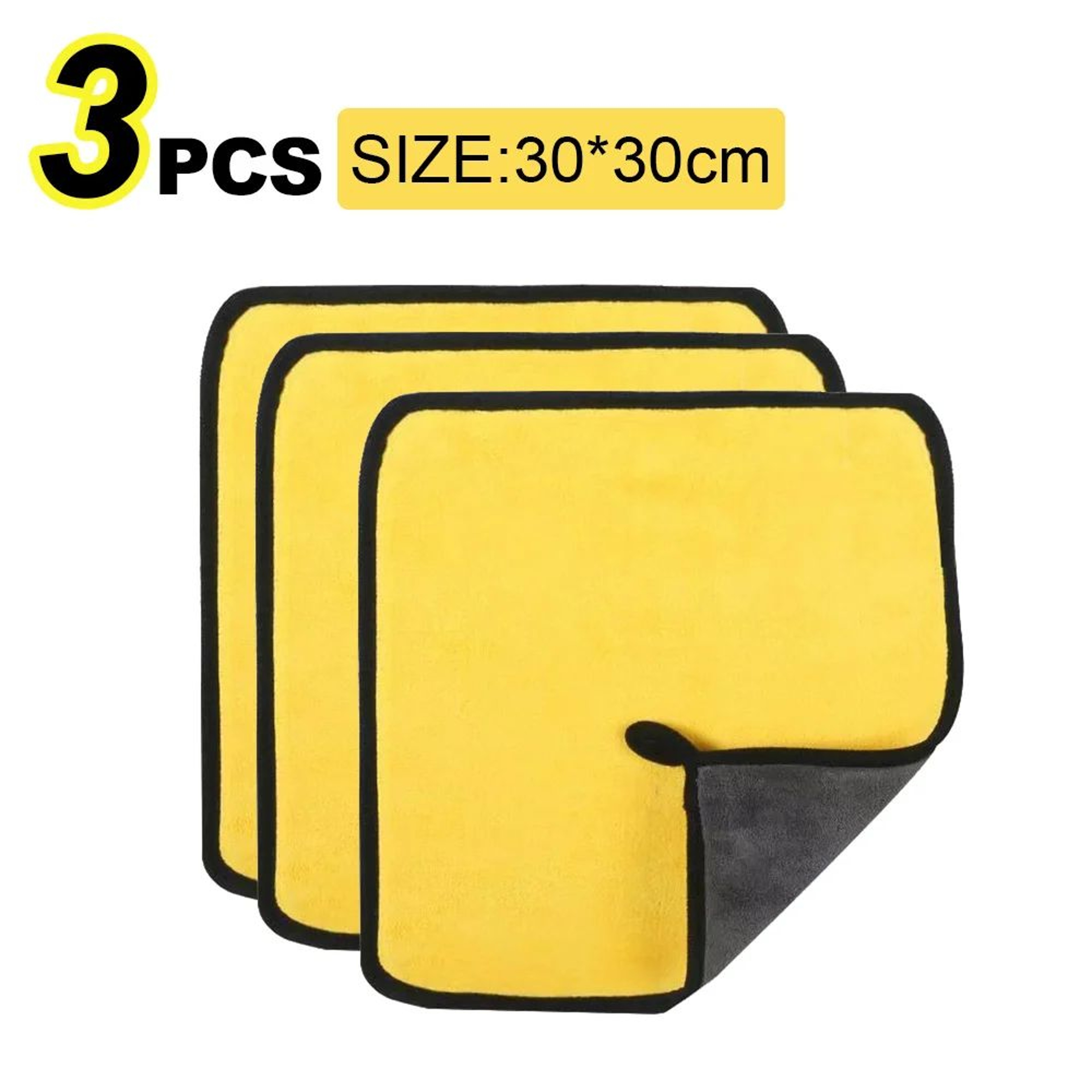 UltraSoft Microfiber Car Wash Towel For ScratchFree Car Detailing  Drying 8