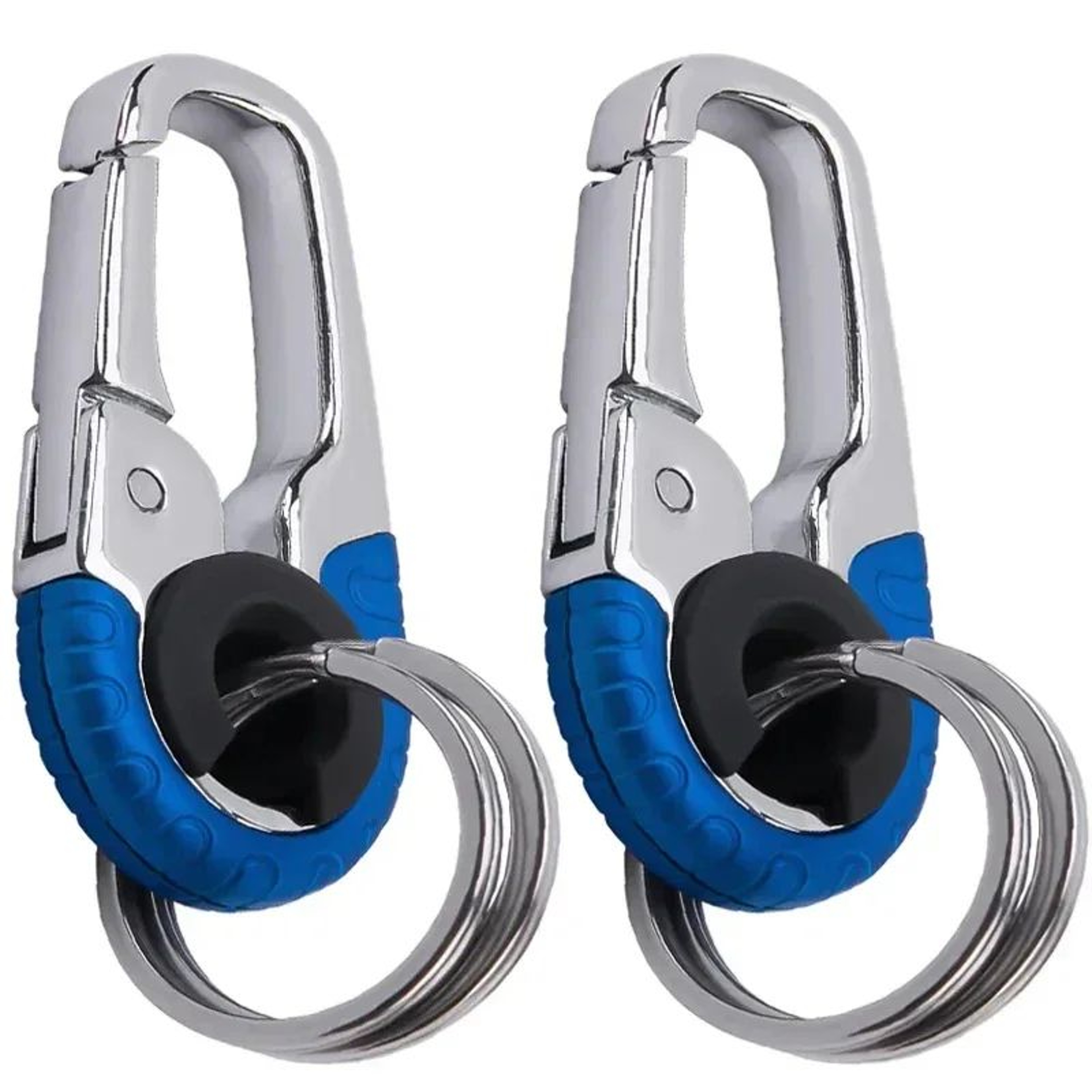 SteelLock Everyday Keychain Buckle  Stainless Steel Keychain With Carabiner Hook 6