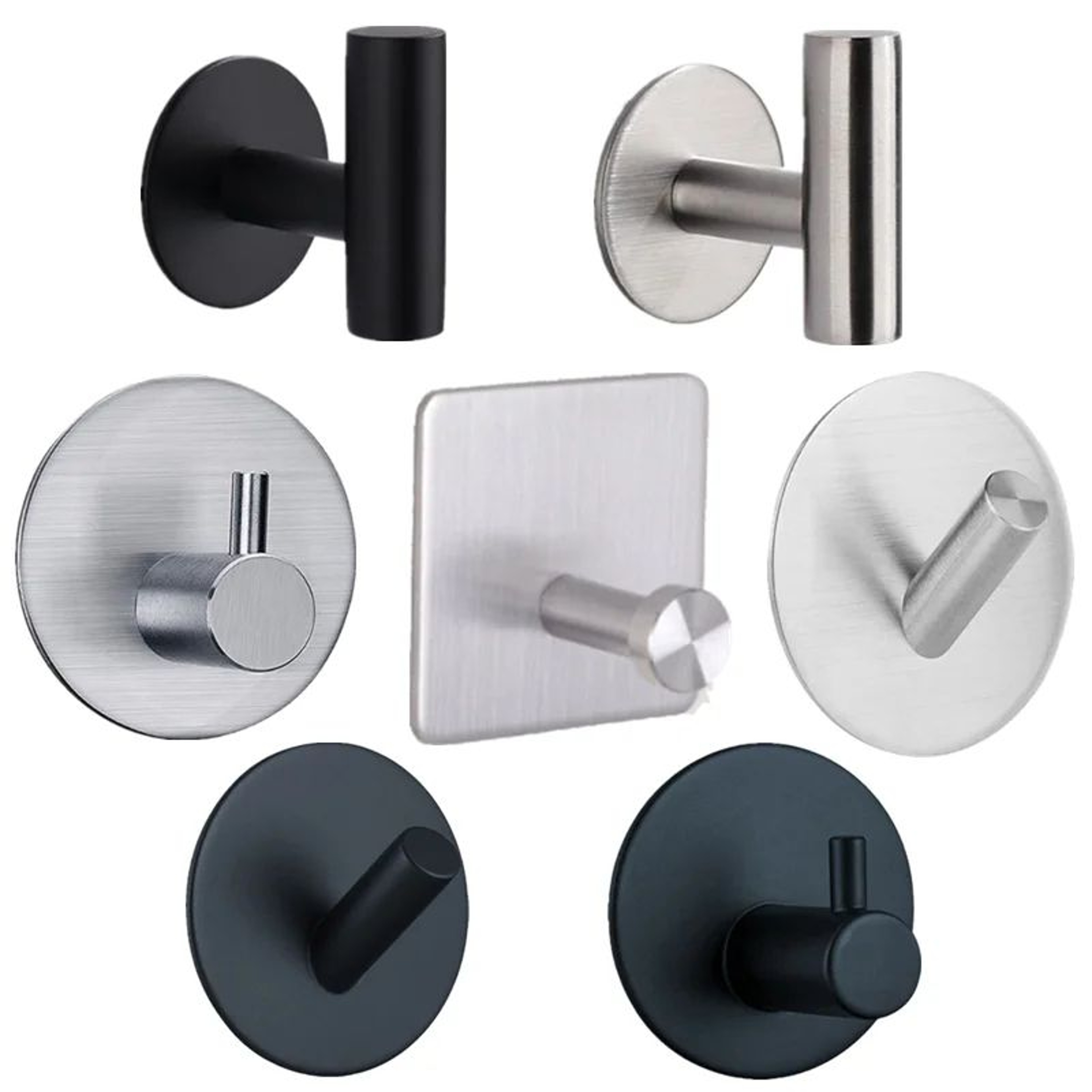 PureSteel Bathroom Hardware Set  Stainless Steel Bathroom Hardware For A Clean Modern Look 0