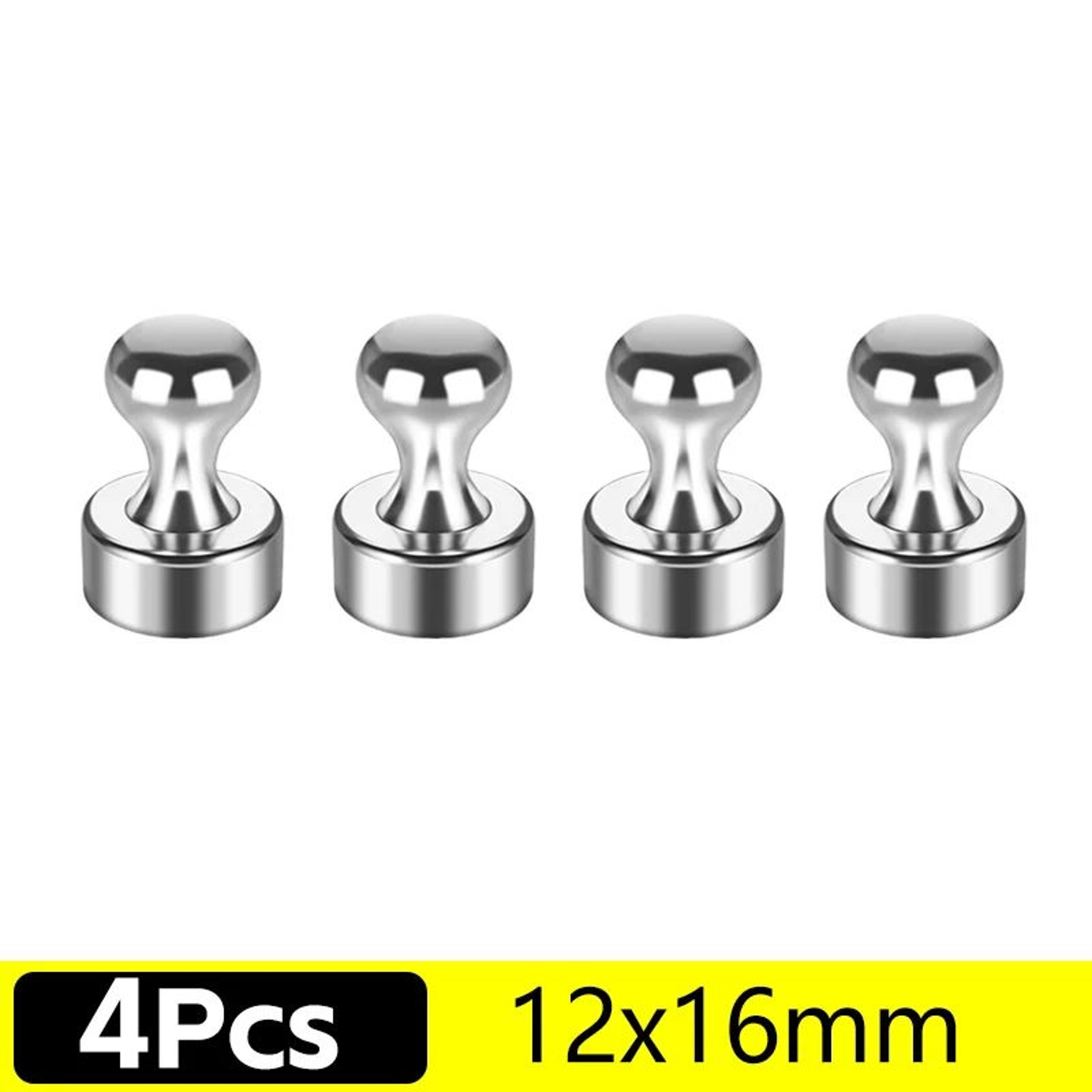 MagnaHold Metal Magnetic Pins  Strong Magnetic Thumbtacks For Home  Office 5