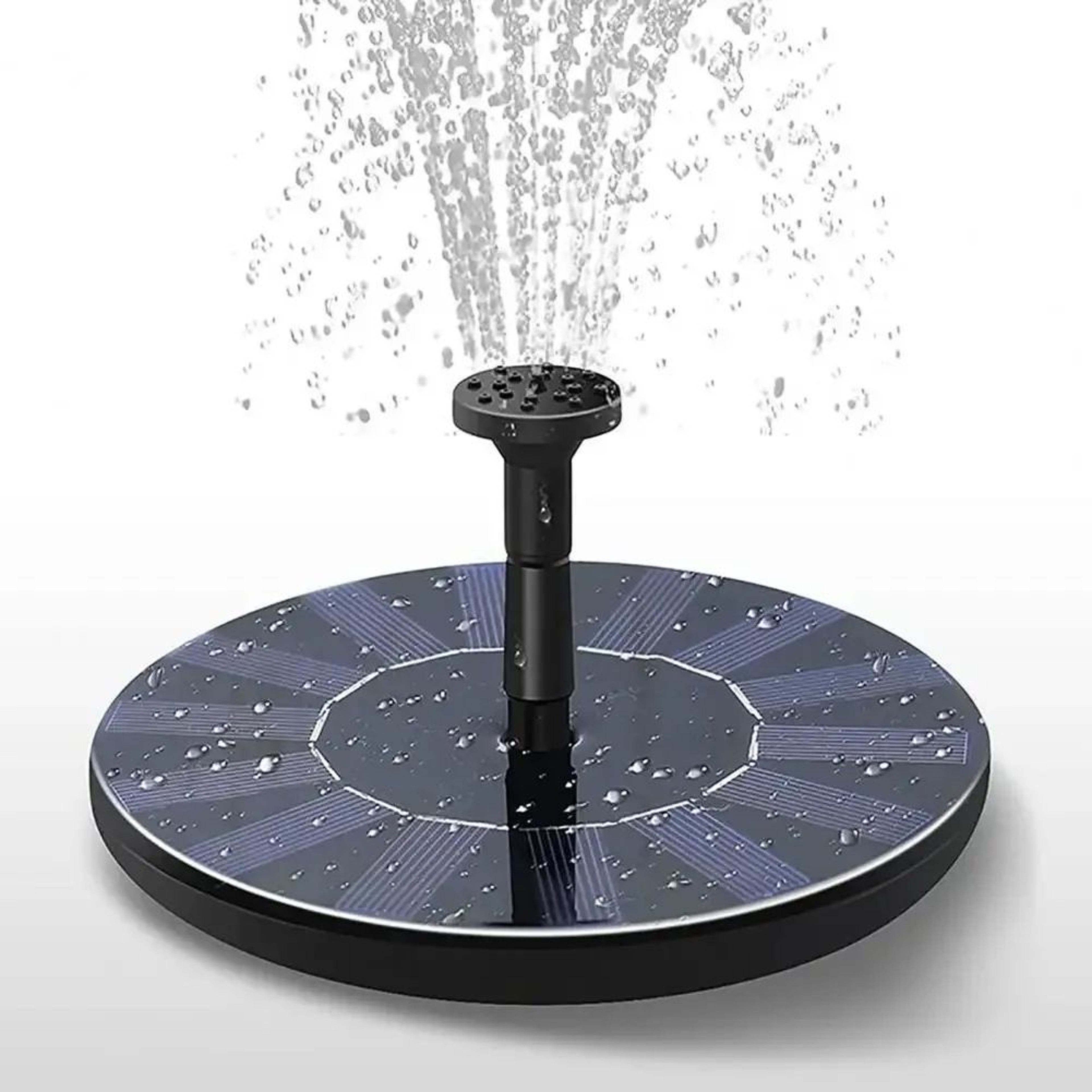 Solar Floating Fountain Pump For Bird Baths  Ponds  Eco Garden Water Feature 1318cm 0