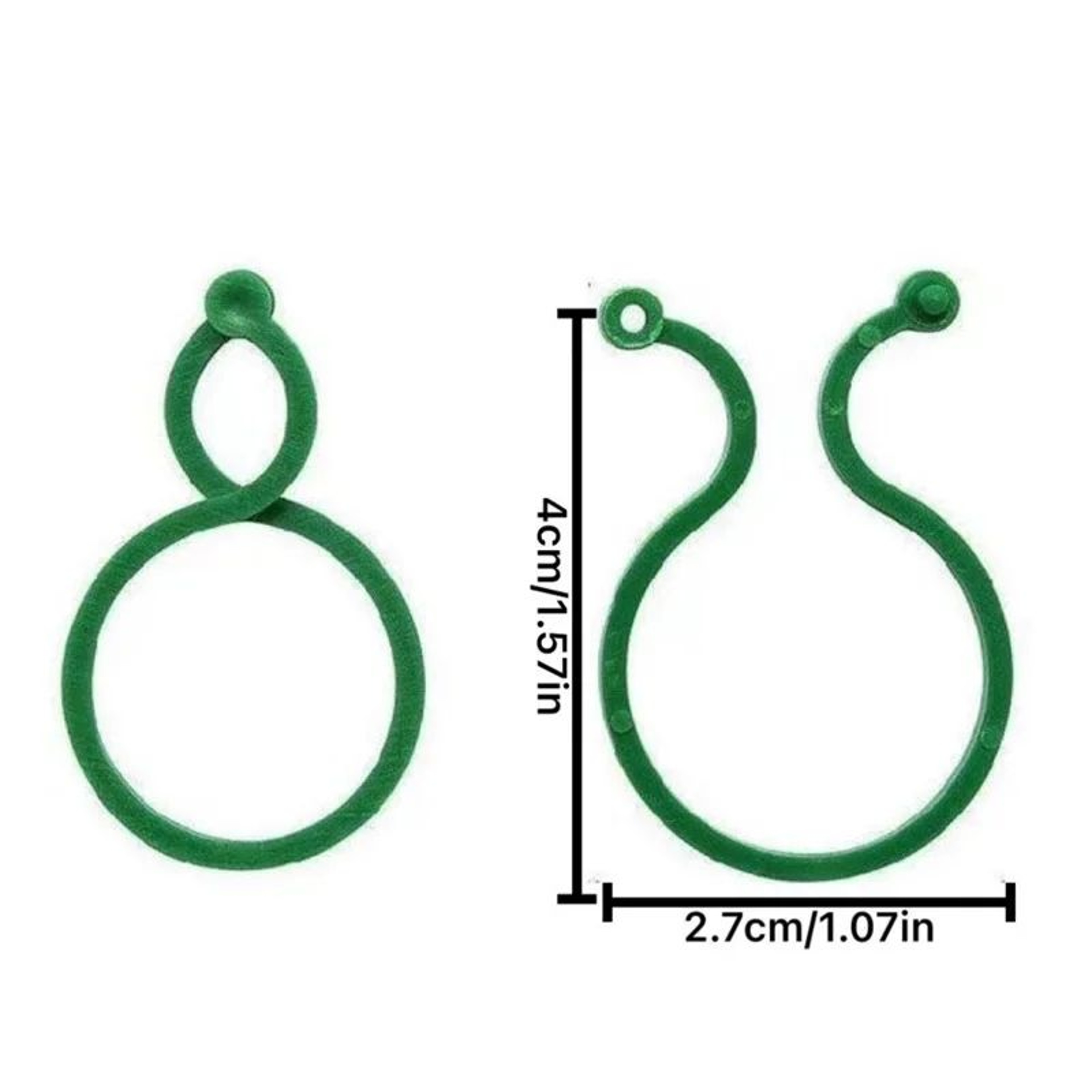 Reusable Garden Plant Clips  Vine Ties  Adjustable Support Hooks For Tomatoes And Vines 5