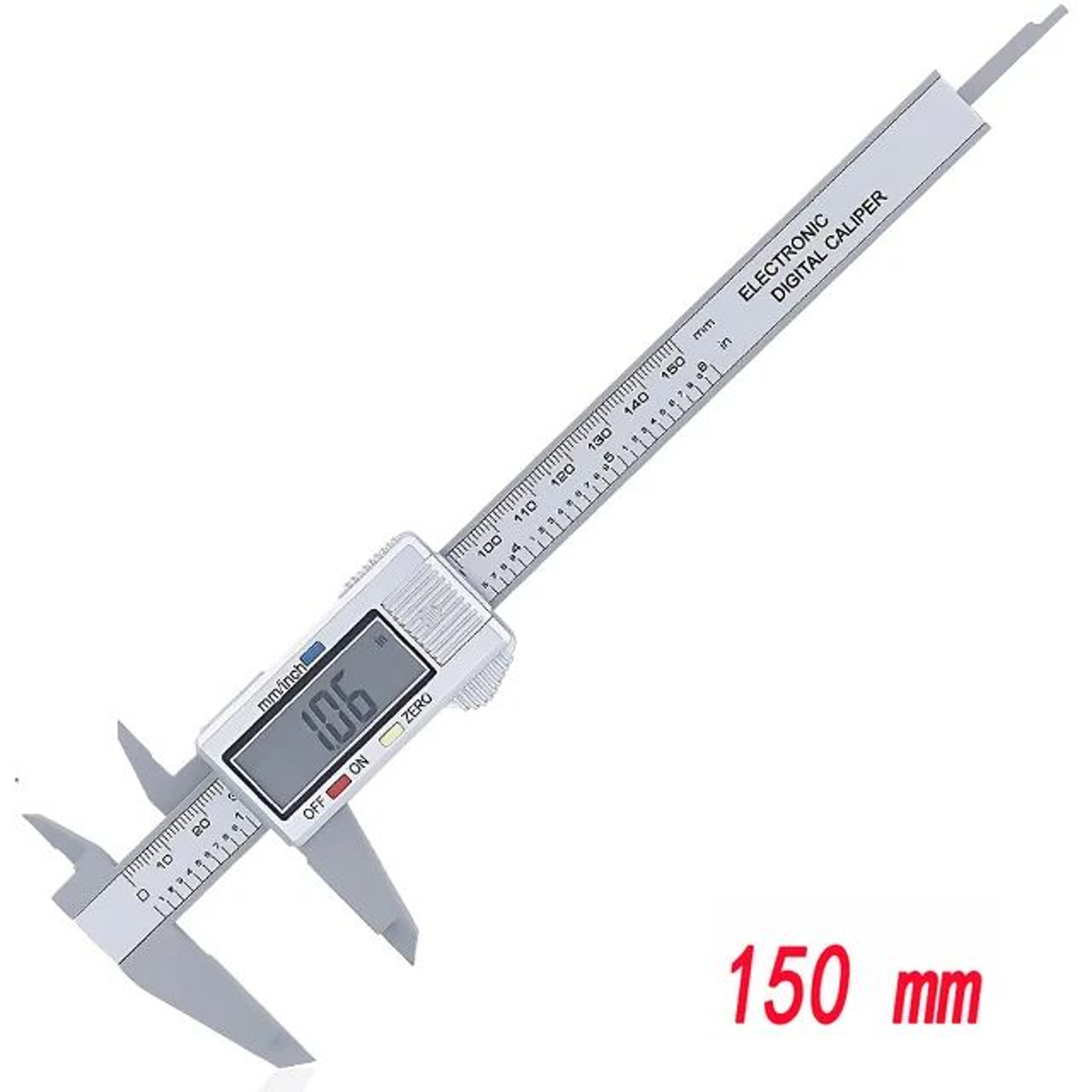 Digital Vernier Caliper 100mm  150mm  Carbon Fiber Electronic Measuring Tool 8
