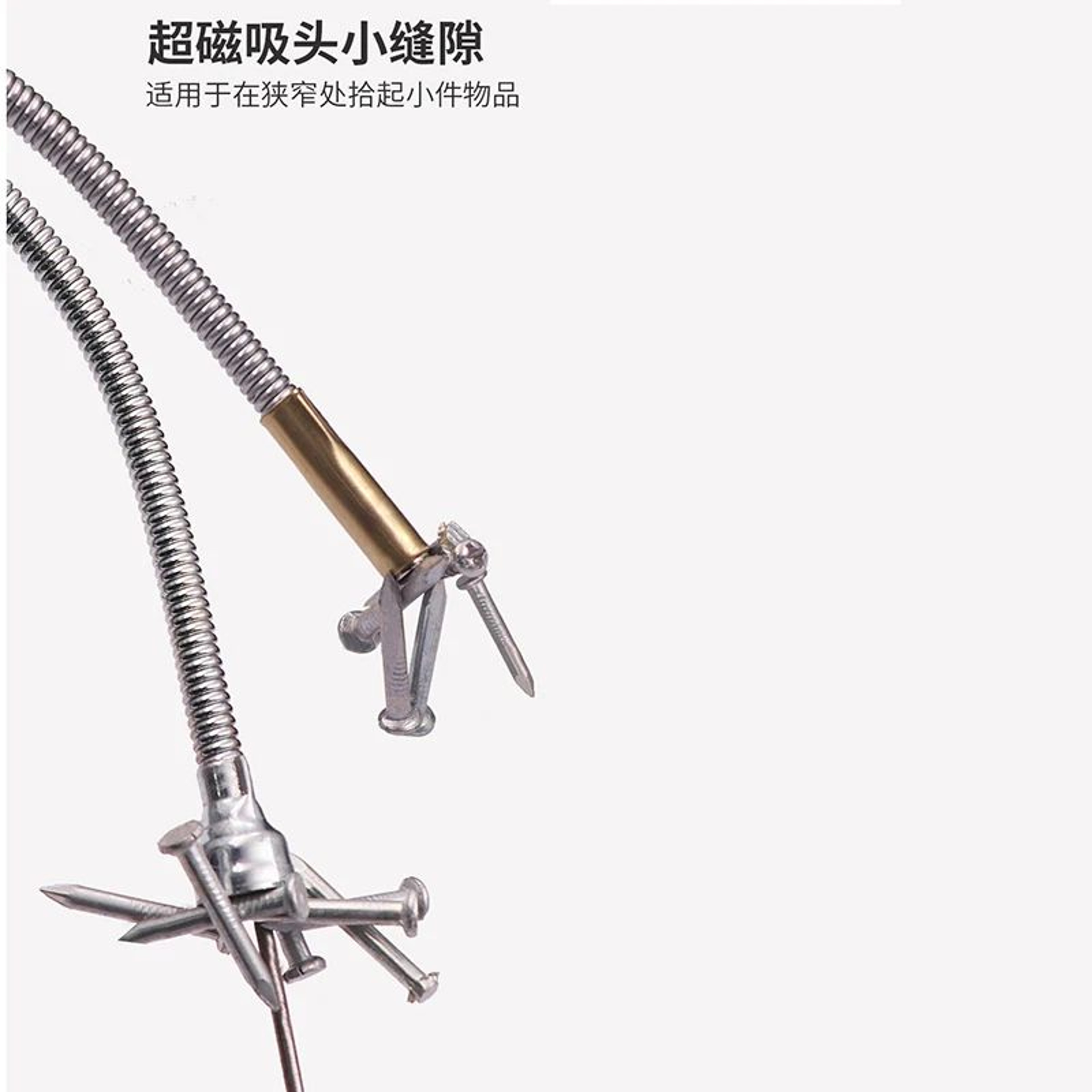 Foldable Magnetic Pickup Tool With Extendable Rod  Handy Telescopic Magnet Stick For Tight Spaces 1