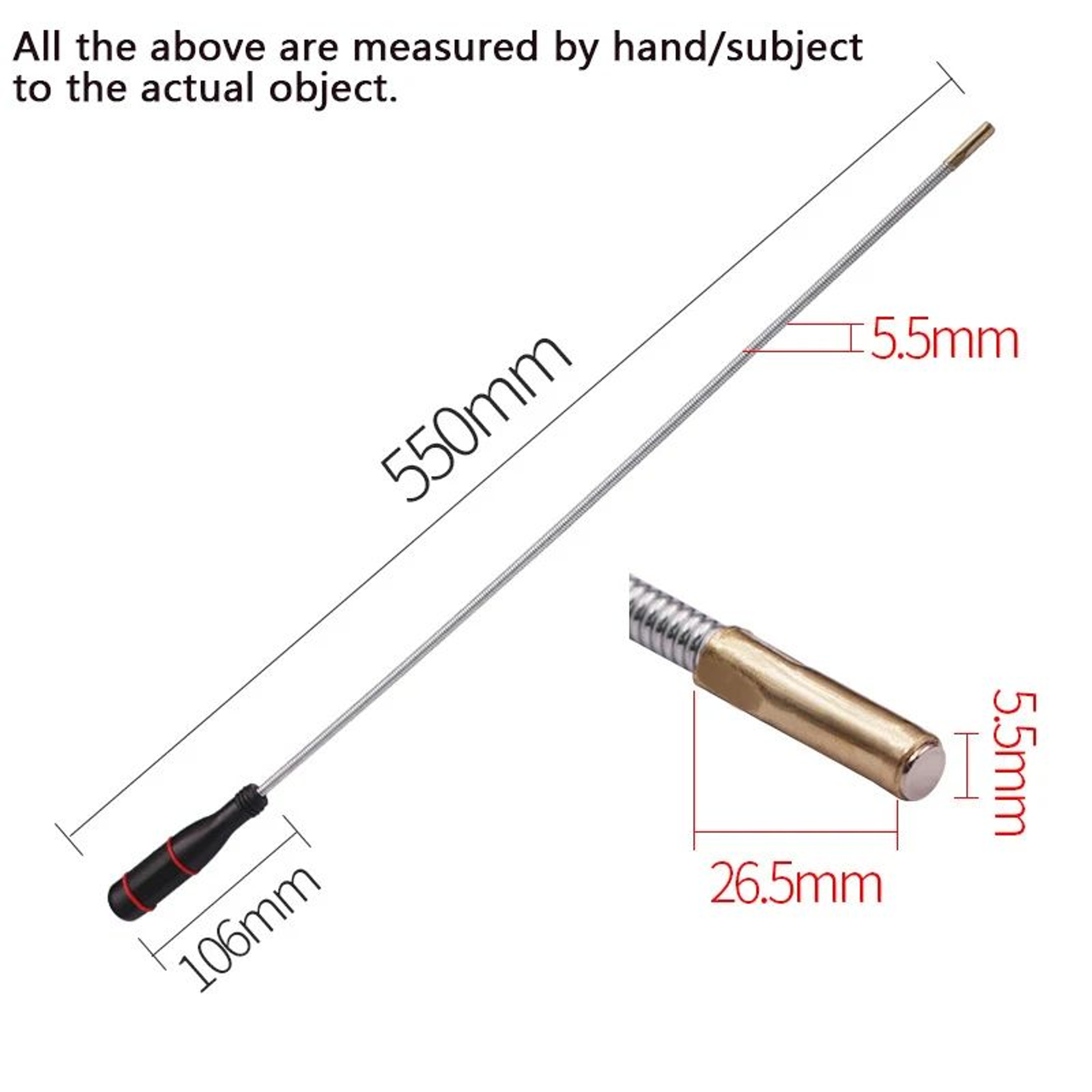 Foldable Magnetic Pickup Tool With Extendable Rod  Handy Telescopic Magnet Stick For Tight Spaces 2