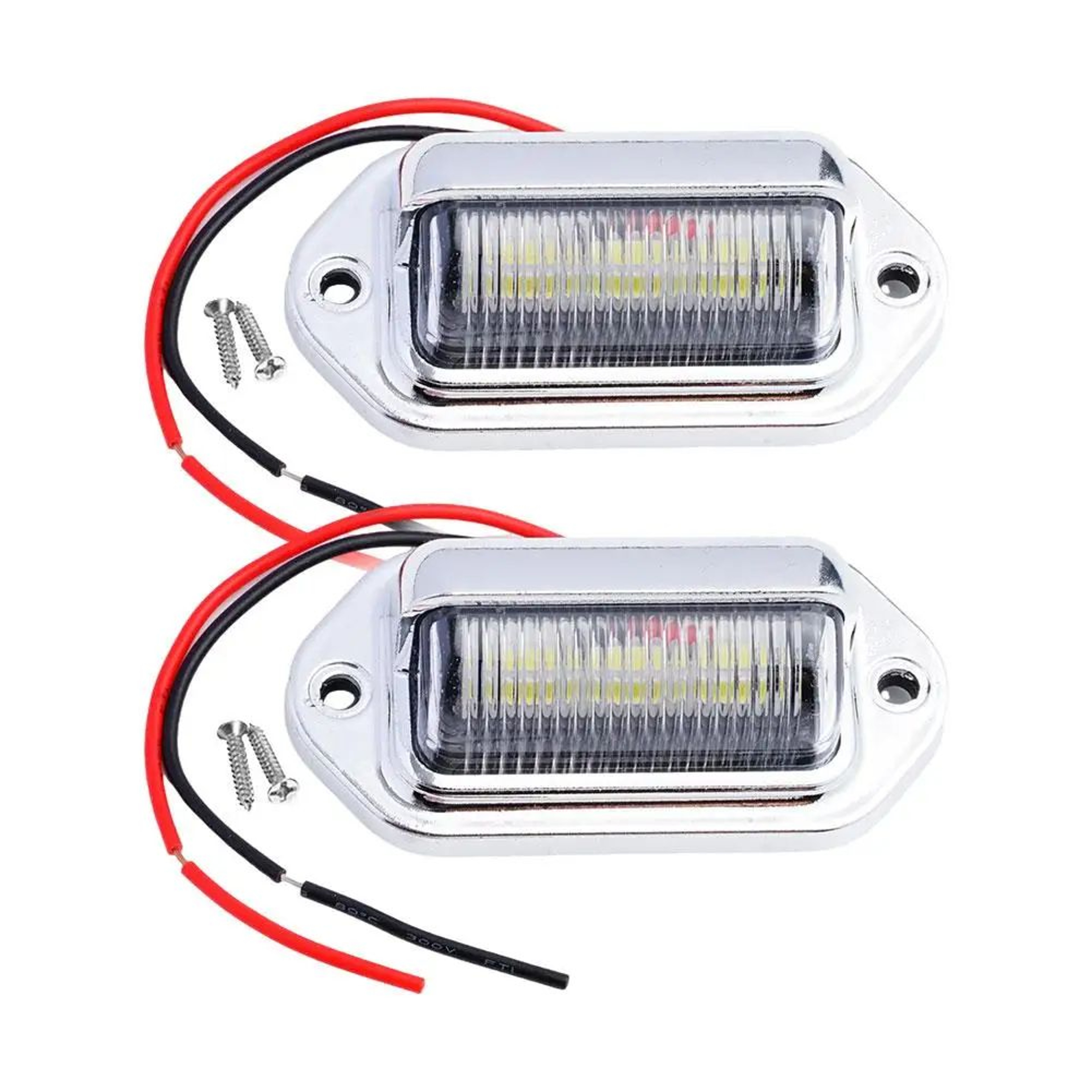 UltraBright LED License Plate Light Set 2PCS  Durable Car License Plate Light For SUV Truck  Traile 4
