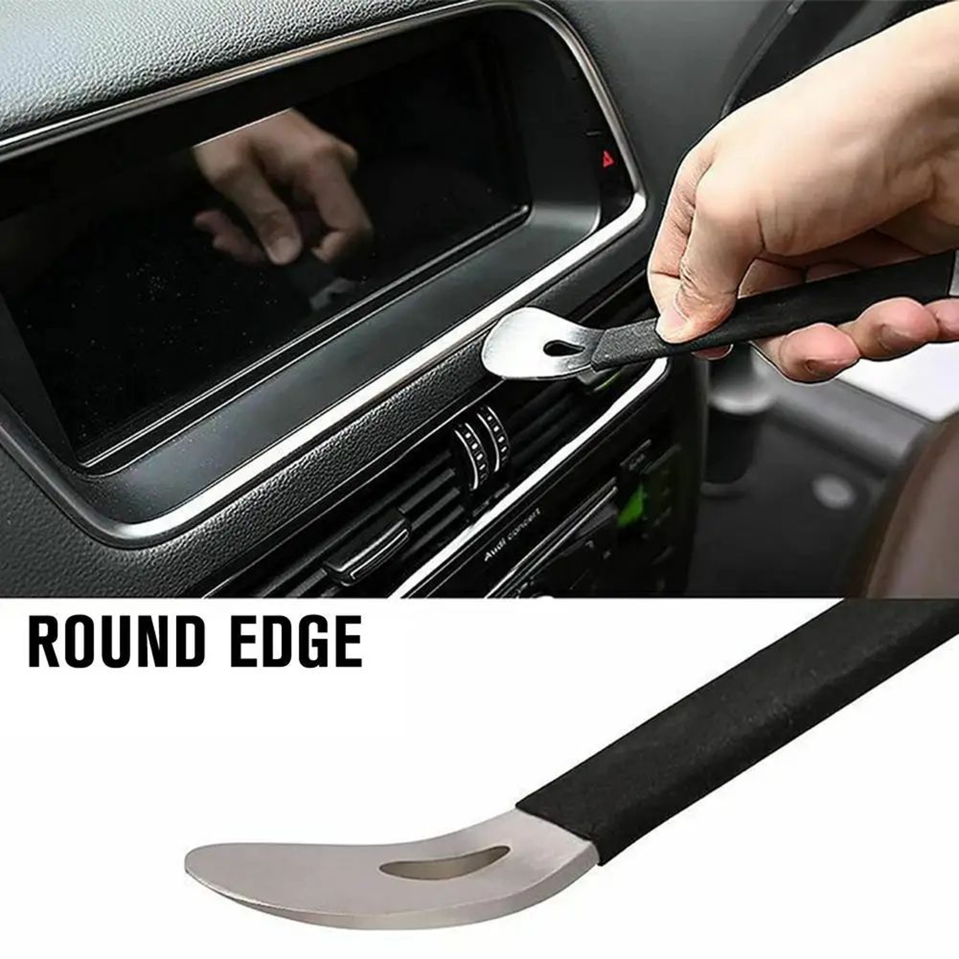 Precision Stainless Steel Pry Tool  Professional Car Trim Removal Tool For Audio  Interior Panels 4