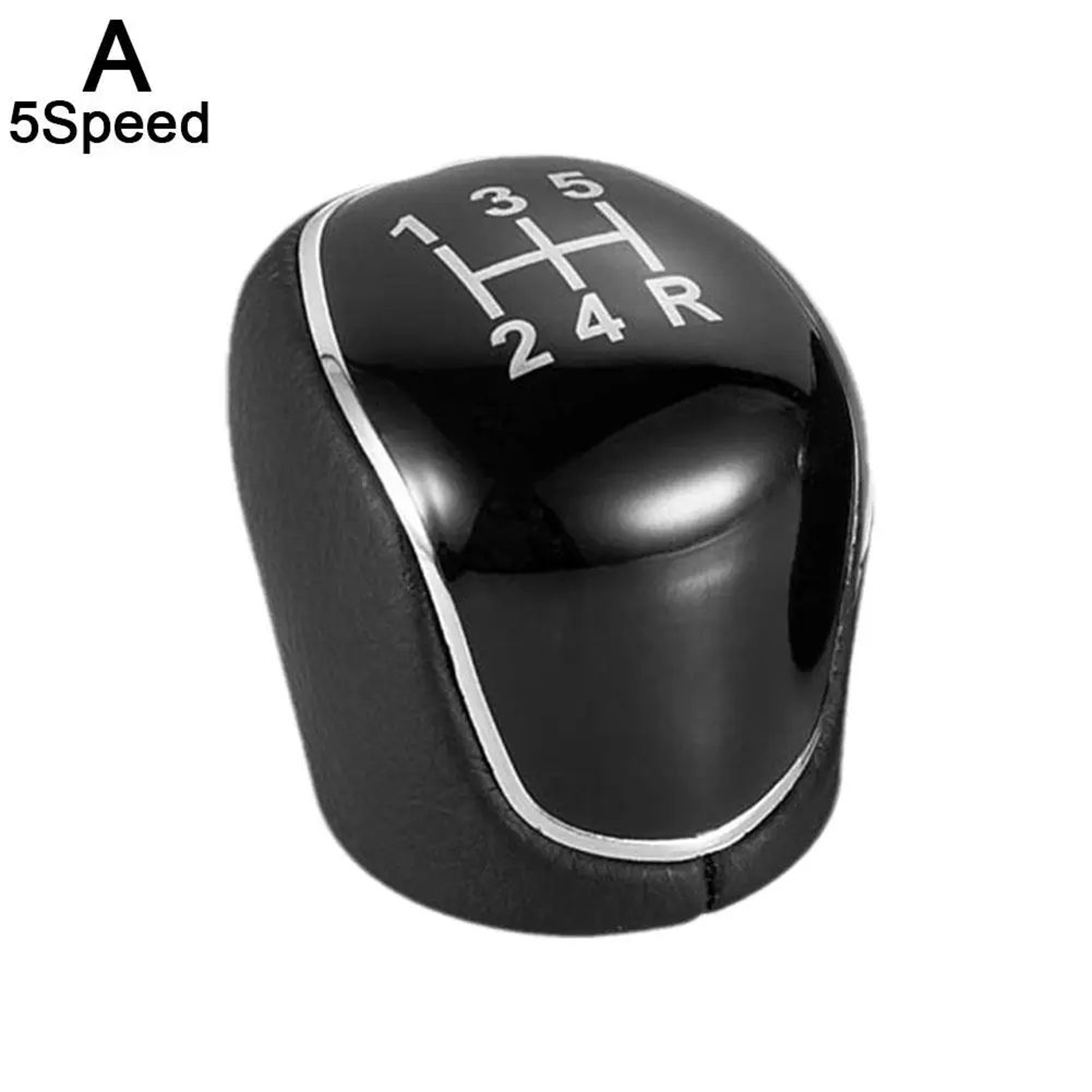 Premium Ford Gear Shift Knob  Leather Manual Shifter Knob For Mondeo Focus CMax  Kuga 56 Speed 4