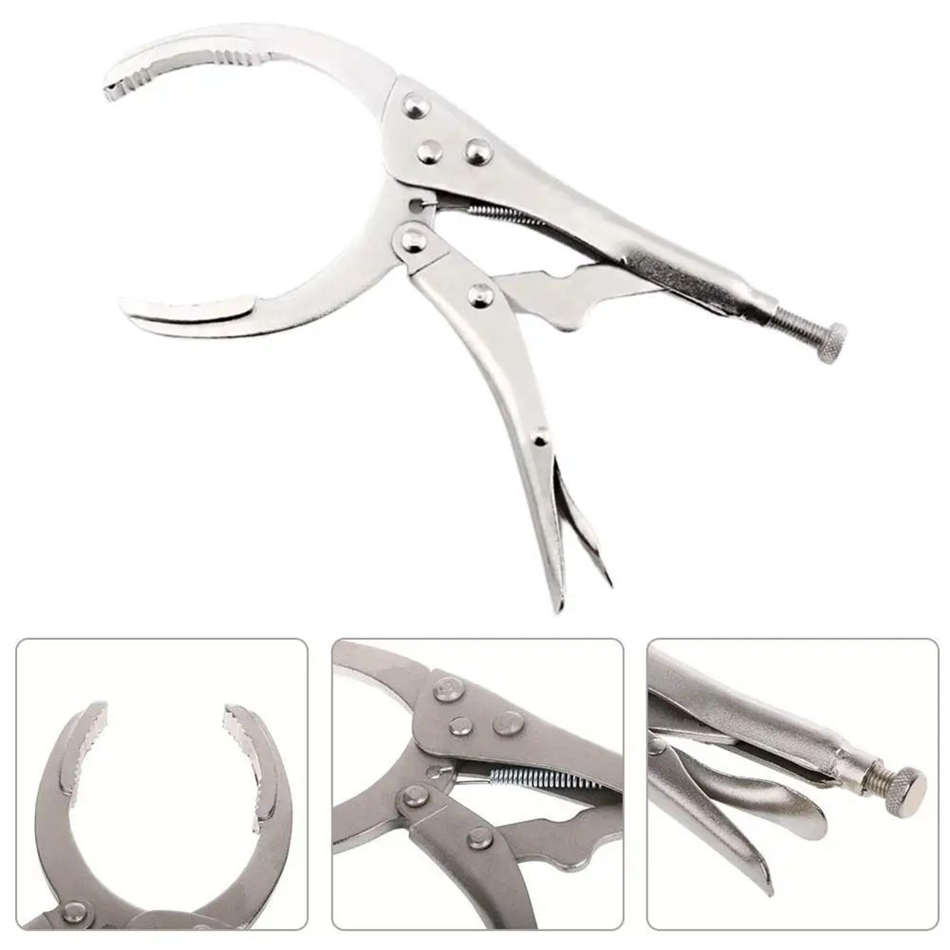 HeavyDuty Adjustable Oil Filter Wrench  MultiFunction Engine Oil Filter Tool For Fast Oil Changes 4