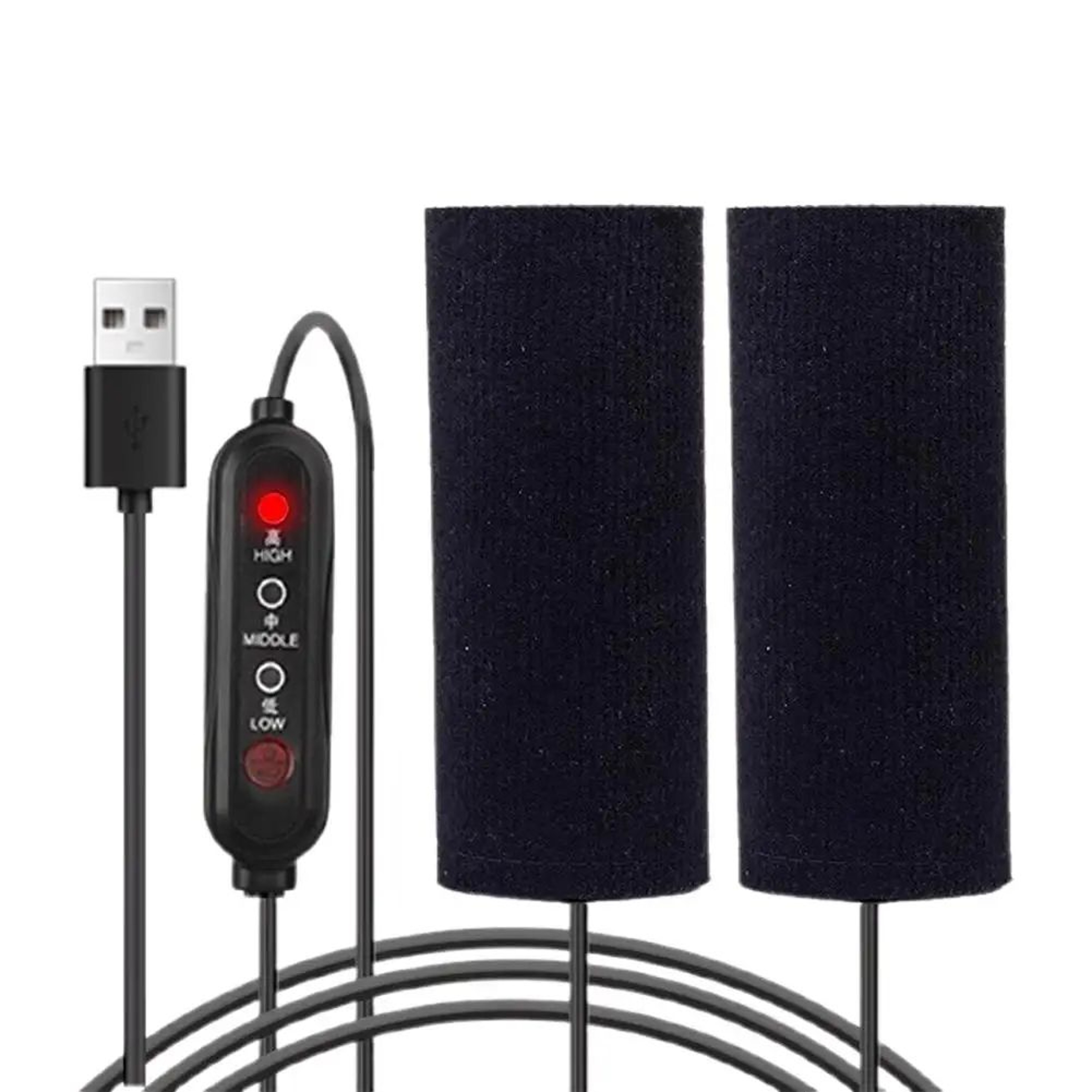 WarmRide Heated Motorcycle Handle Grips  USB Electric Handlebar Warmers For ColdWeather Riding 4