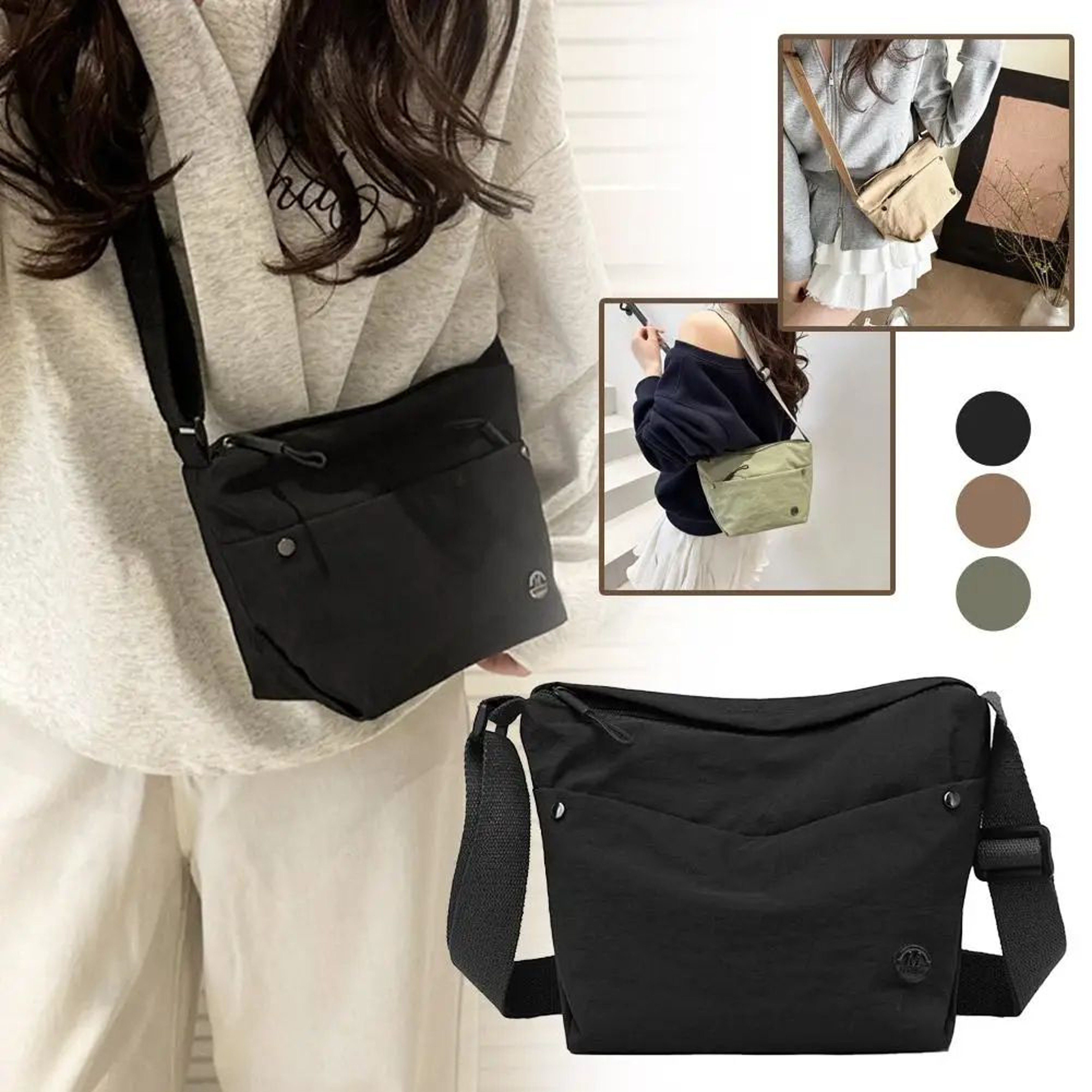 EasyDay Lightweight Tote Bag  Versatile Women Crossbody Bag For Everyday  Outdoor Use 0