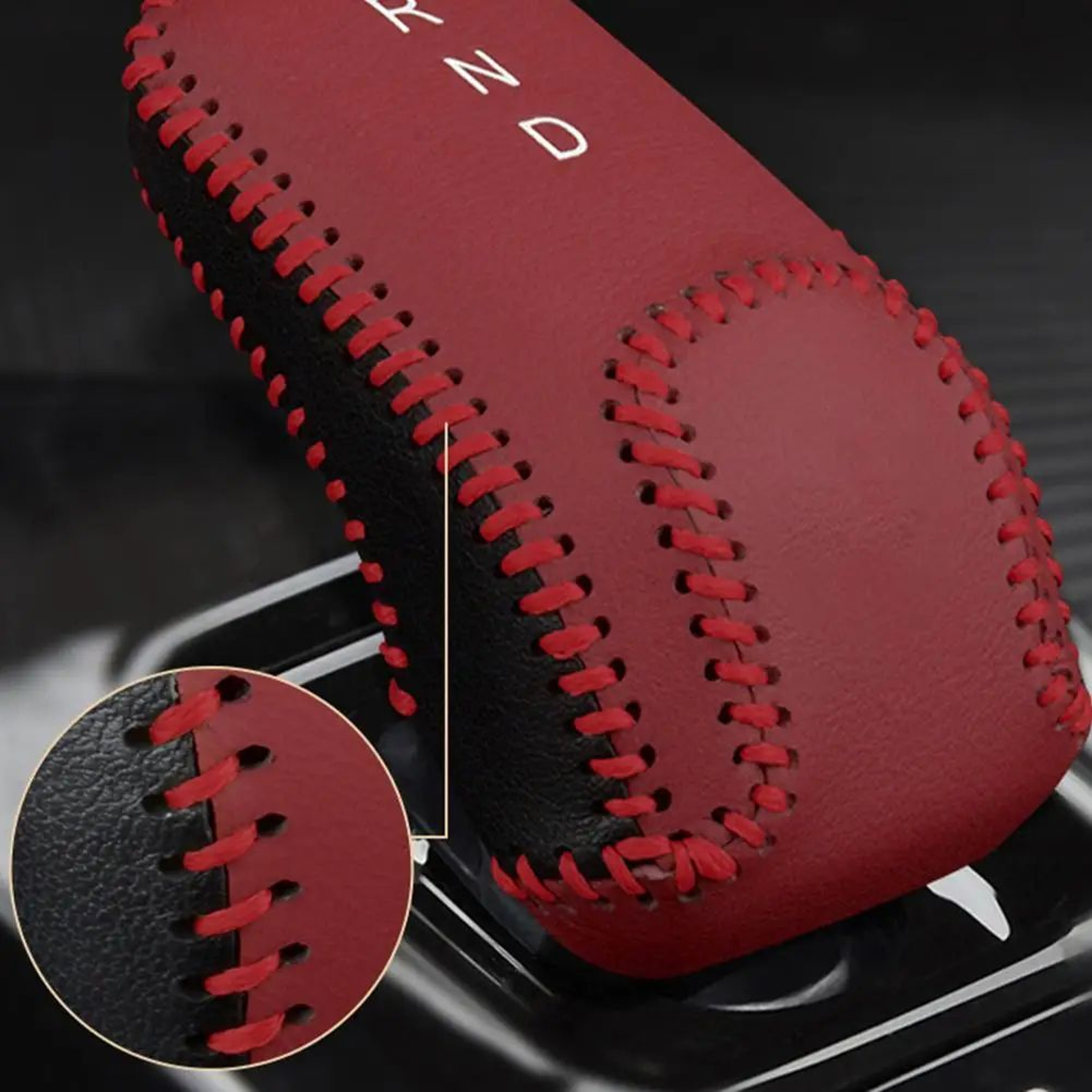 Premium Leather Gear Shift Cover For Geely Coolray  Interior Protection  Style Upgrade 1