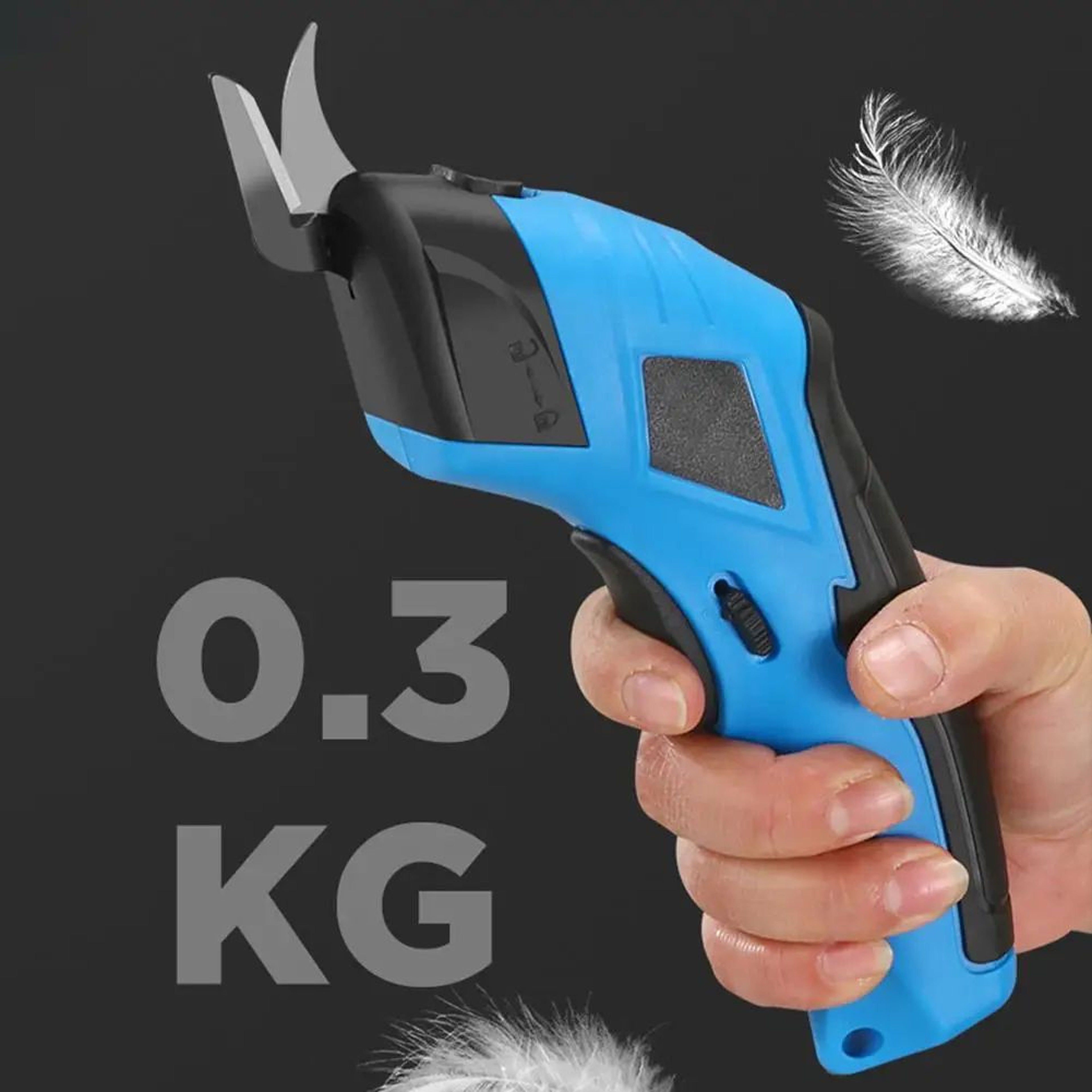 SwiftCut Cordless Electric Fabric Scissors  Rechargeable Tailor Cutting Tool For Sewing 2