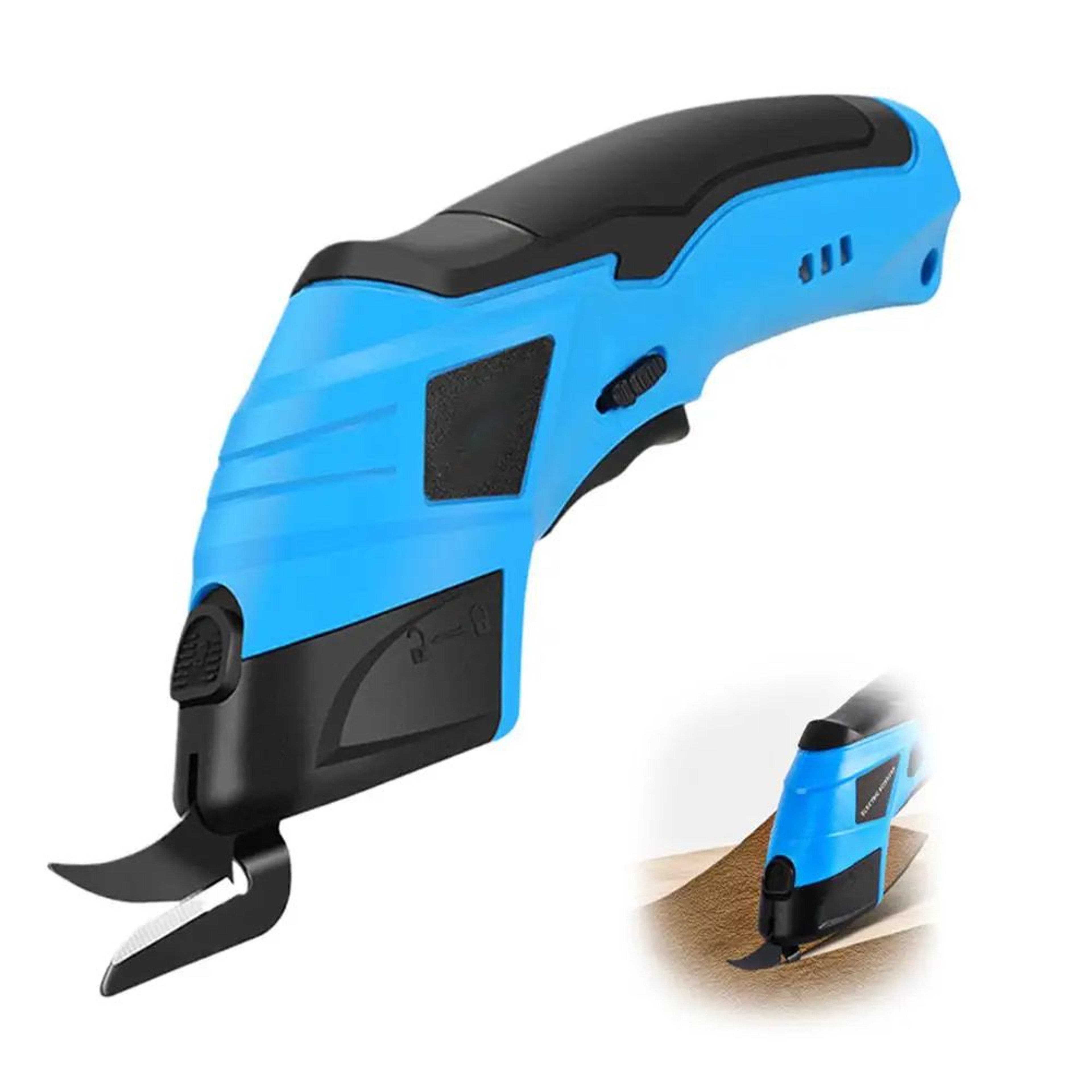 SwiftCut Cordless Electric Fabric Scissors  Rechargeable Tailor Cutting Tool For Sewing 4