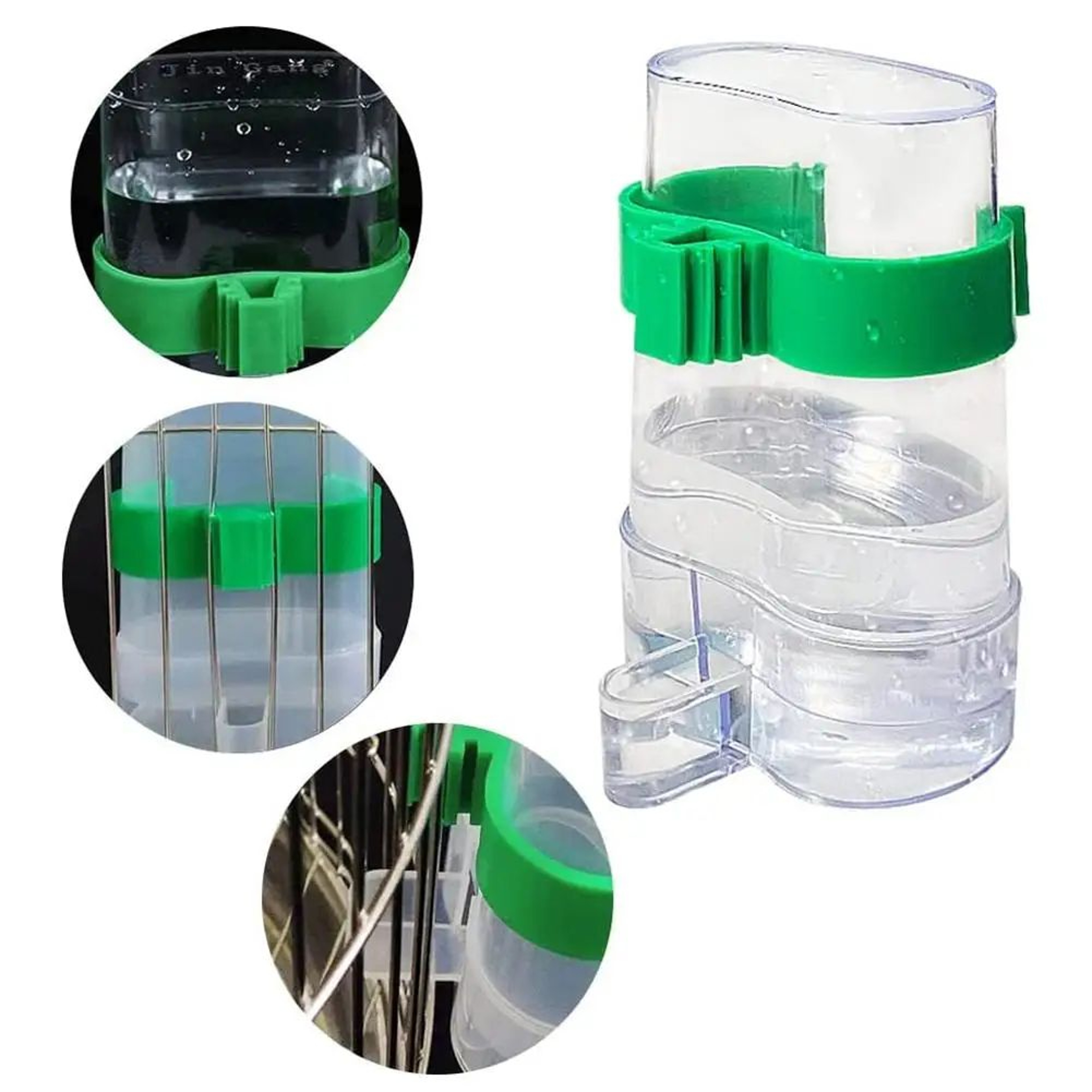 HydraHang 220ml Pet Water Dispenser  Hanging Cage Water Feeder For Birds  Small Pets 1