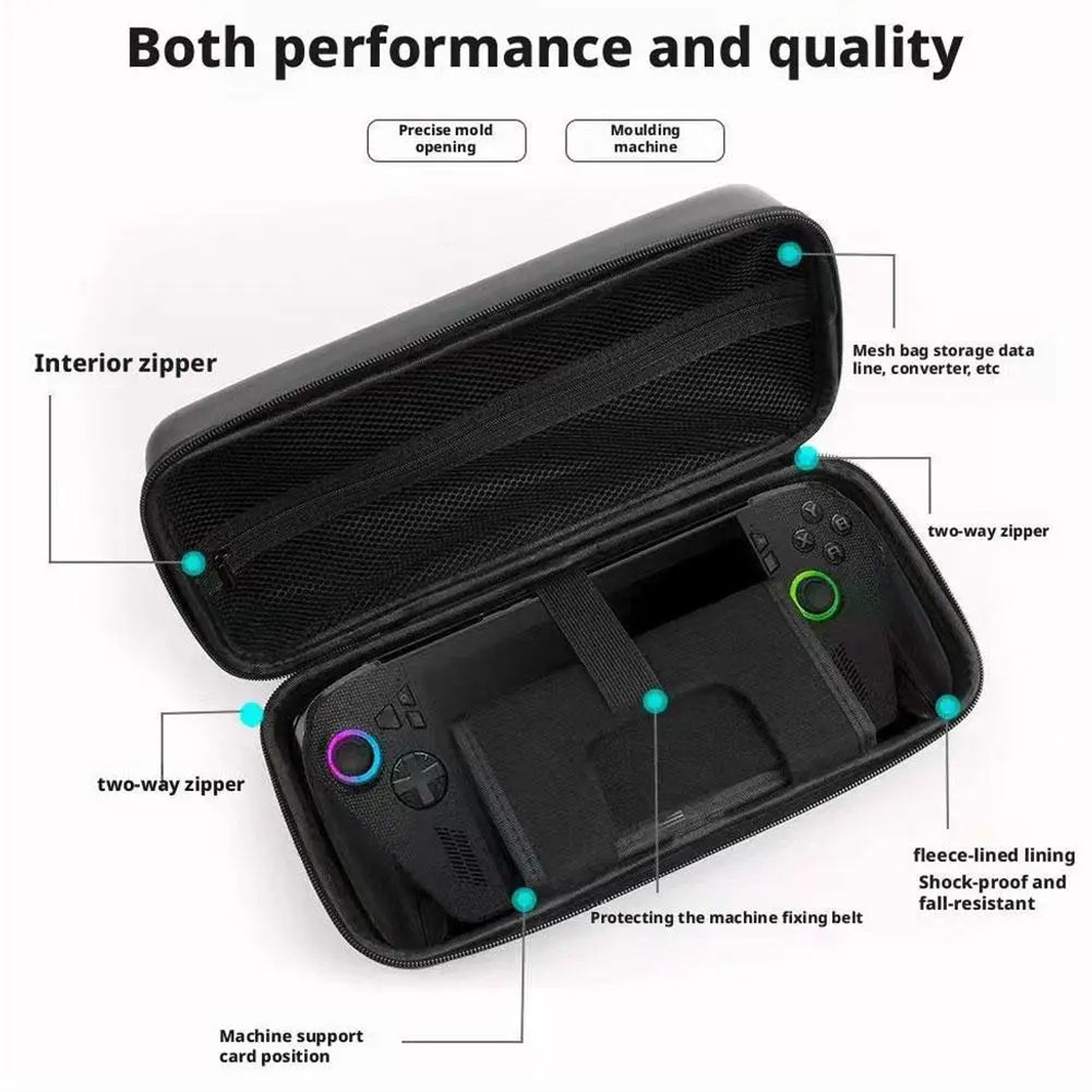 ArmorShell Waterproof Handheld Storage Case  Portable Hard Bag For ROG Ally  Gaming Consoles 2