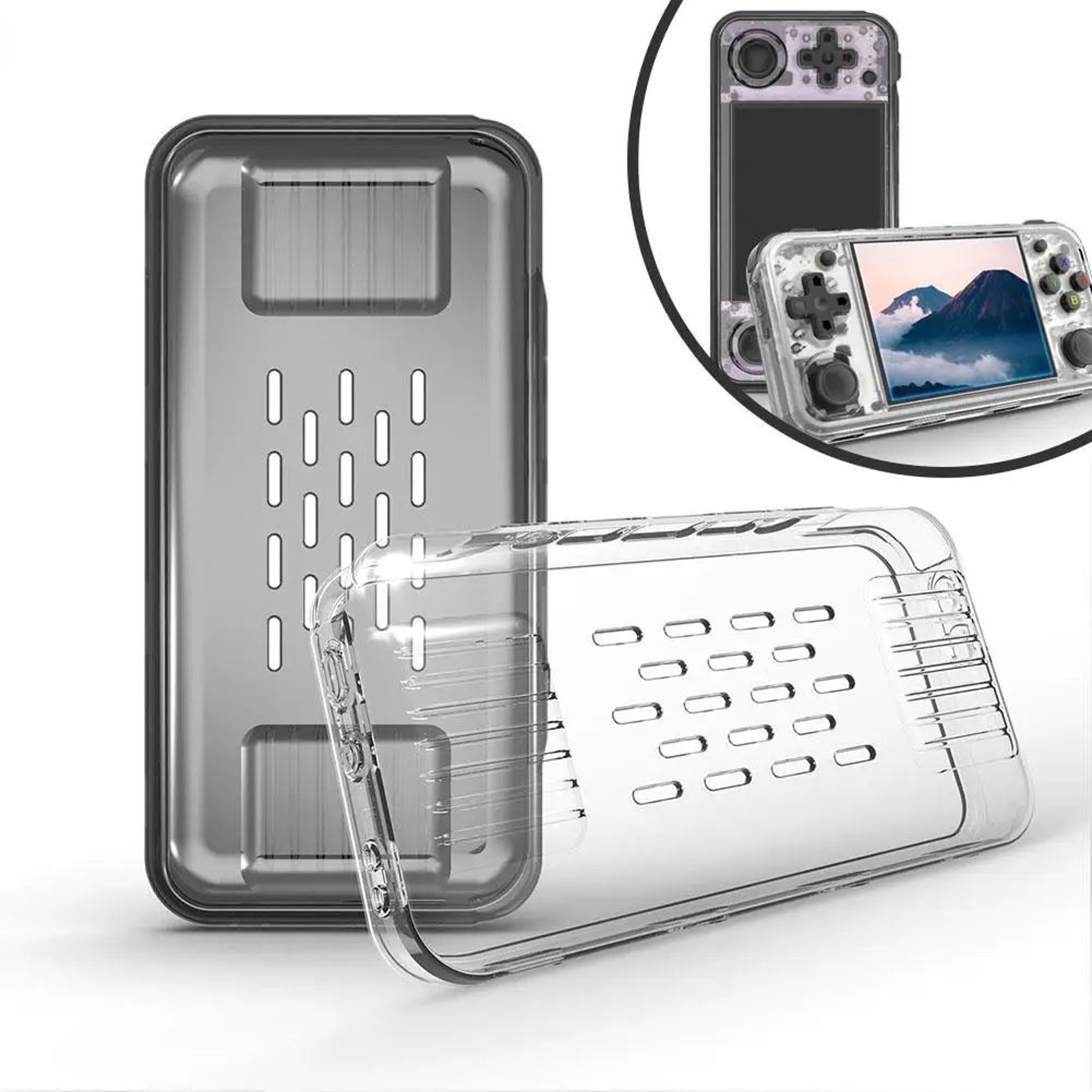 ShieldPro Protective Case For ANBERNIC RG35XX H  Portable Hard Cover For Handheld Game Console 1