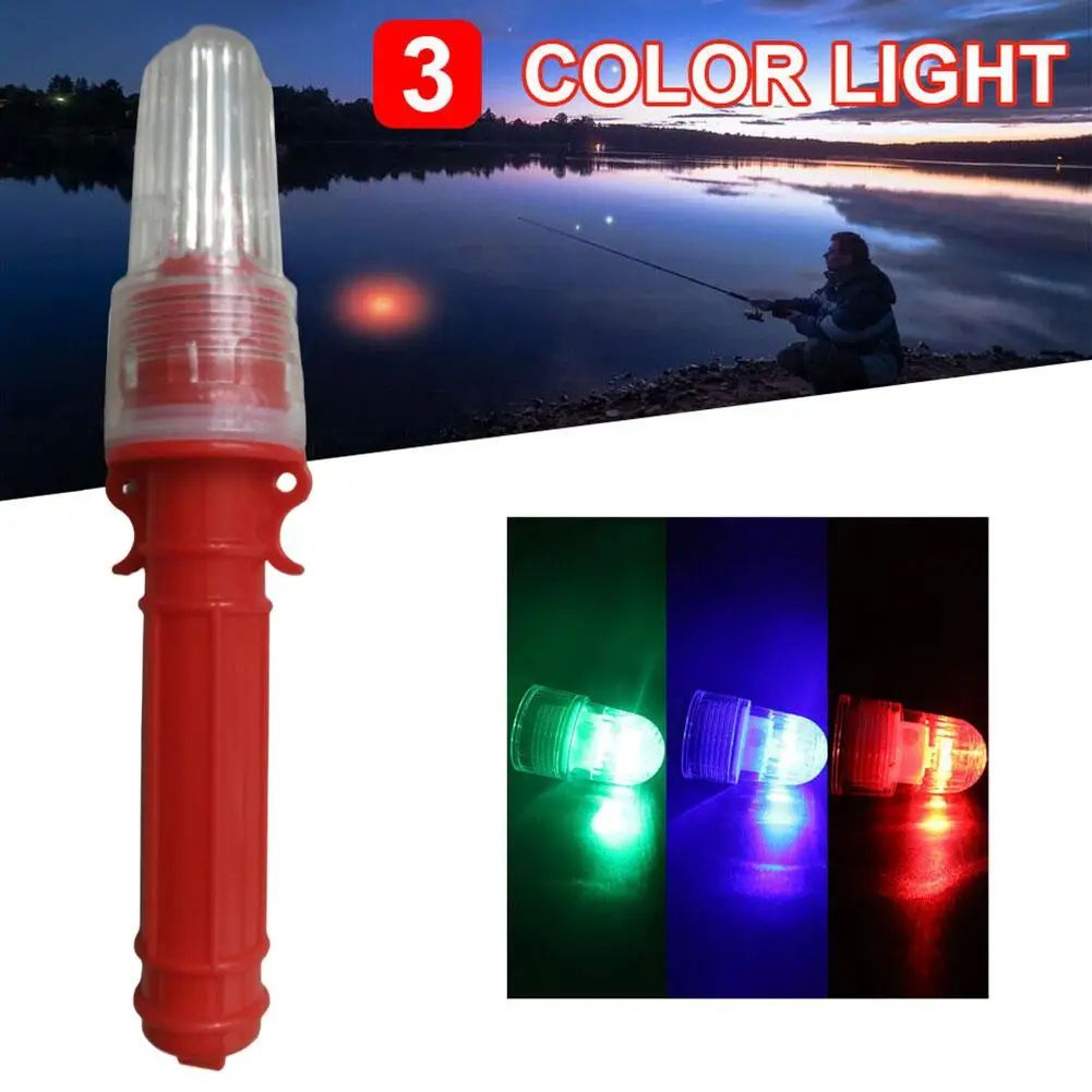 AquaGlow Fishing Signal Light  Underwater Beacon Lamp For Night  DeepWater Fishing 3