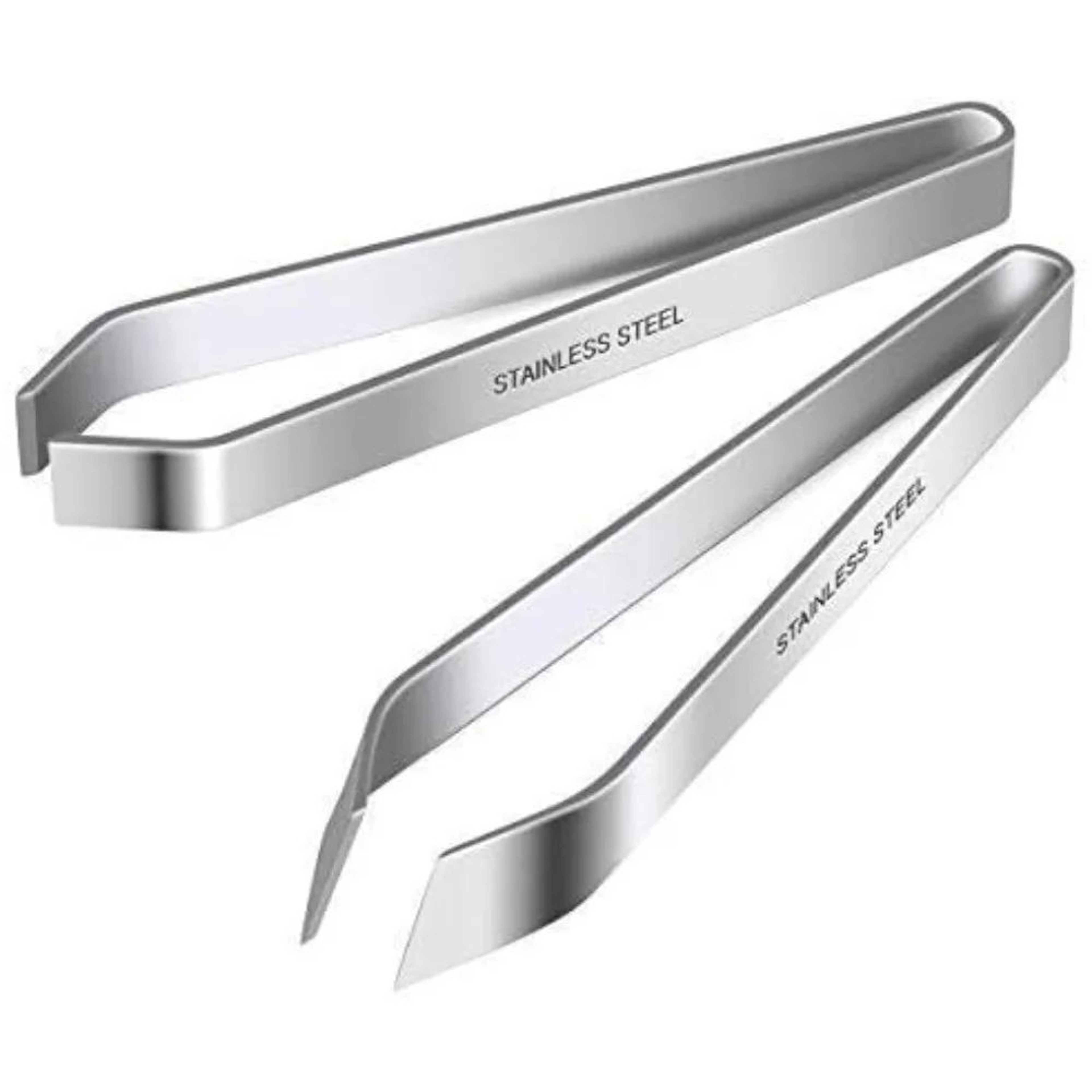 Stainless Steel Fish Bone Tweezers  Flat  Angled Precision Fish Bone Remover Tool 0