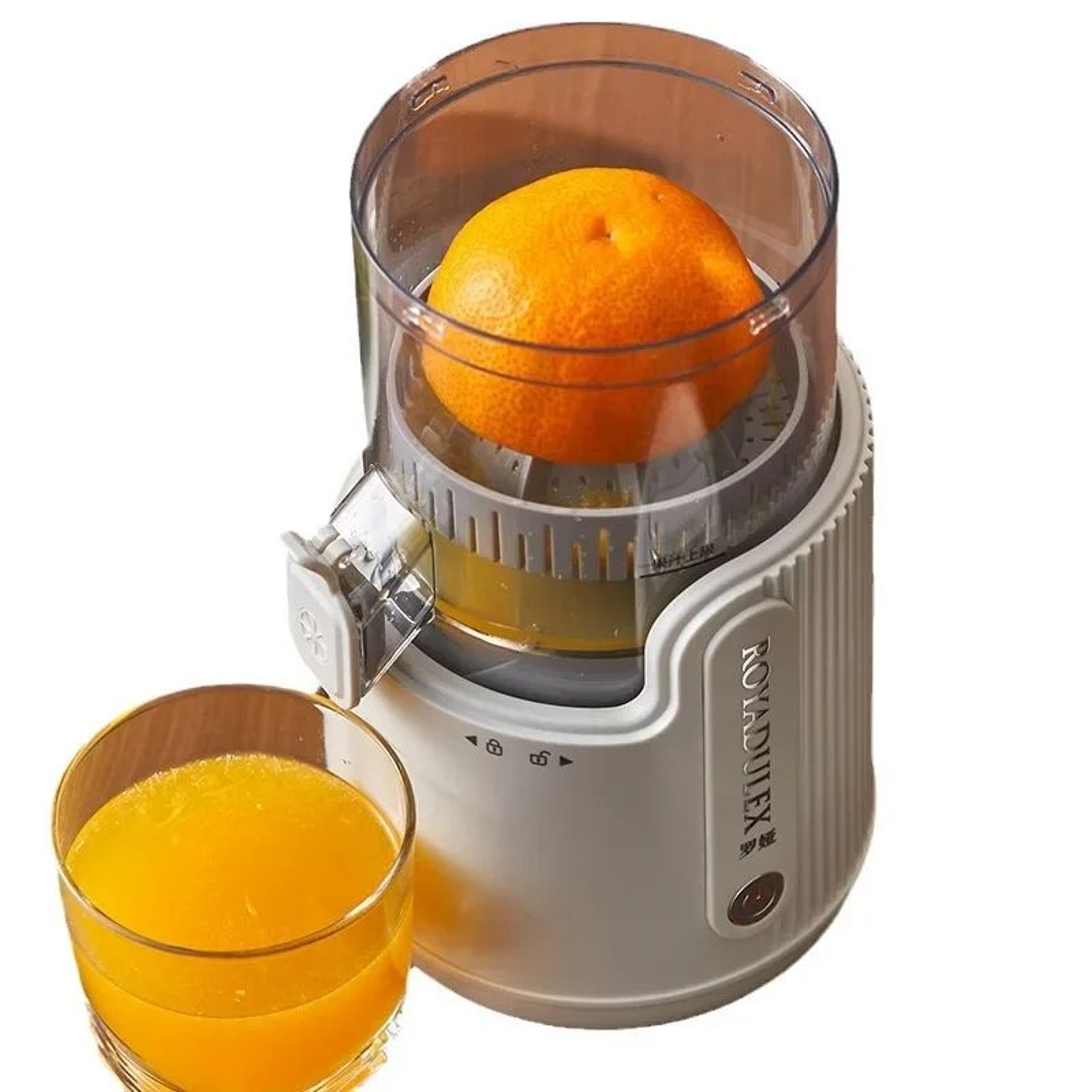 LargeDiameter Orange Juicer With Pulp Separator  Manual Citrus  Fruit Juicing Machine 3