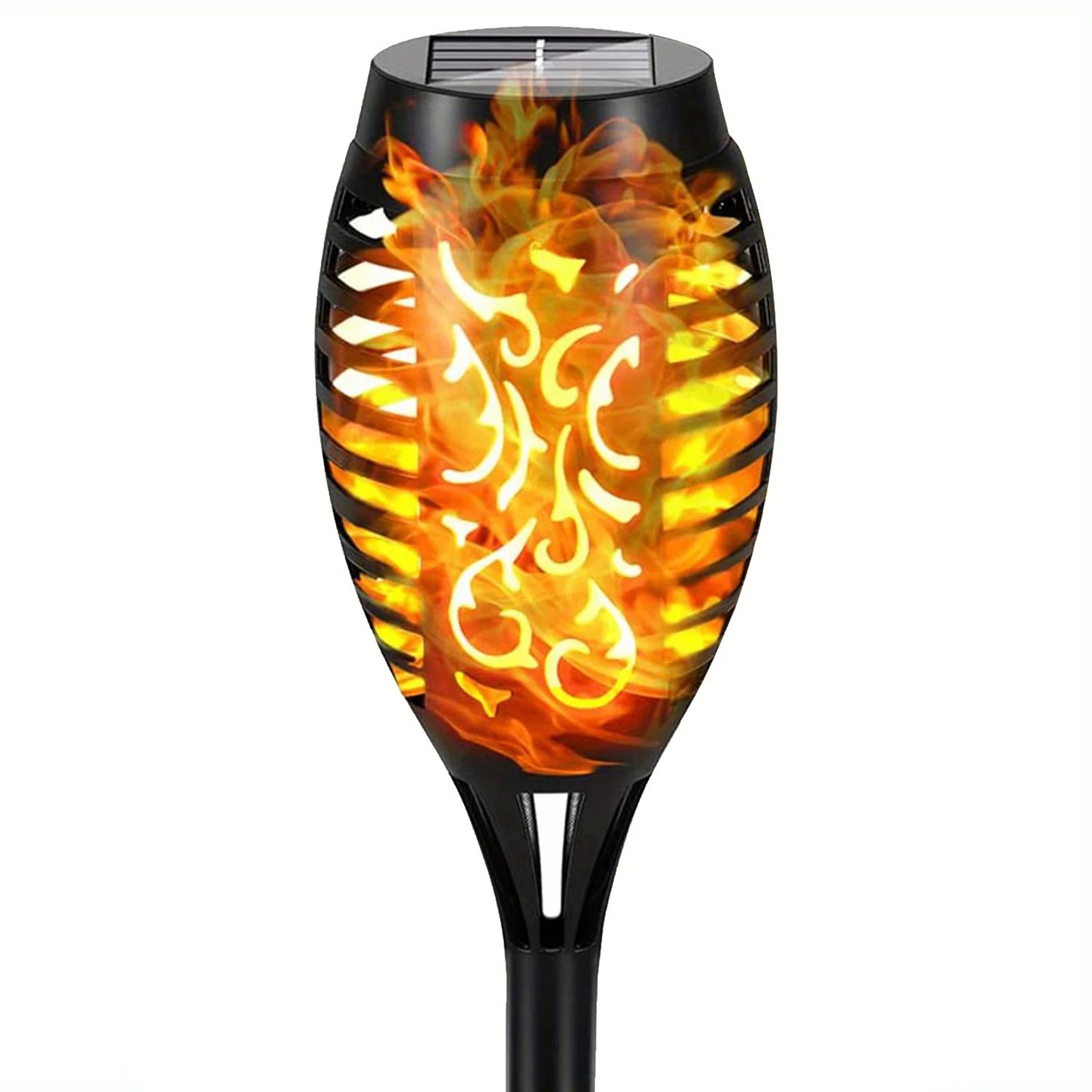 Solar Flame Torch Lights Outdoor  Solar Flame Lights With Waterproof LED Flicker For Garden  Yard 3