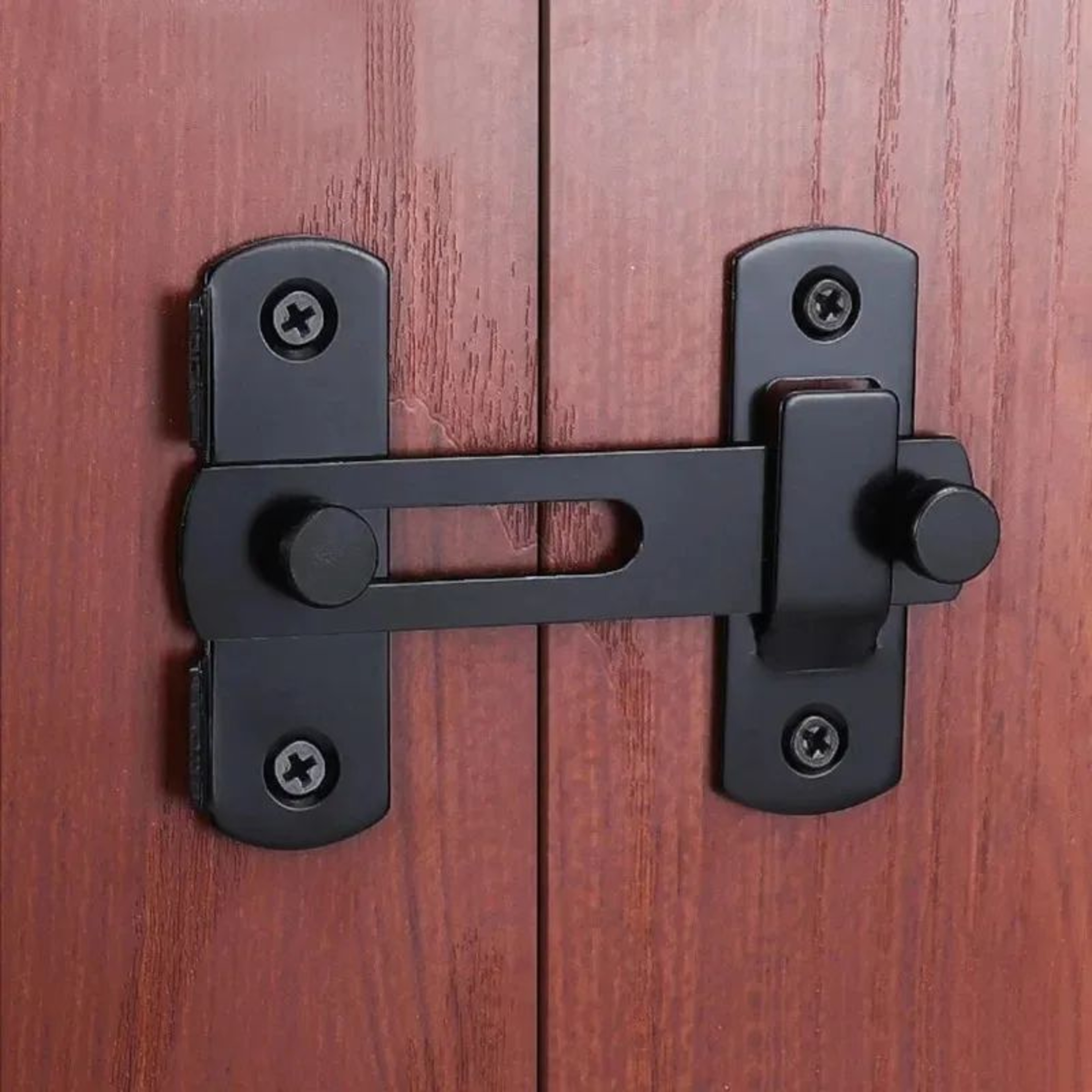Stainless Steel Barn Door Lock  Sliding Door Latch With 0180 Flip For Bathrooms Garages  Pet Doors 3