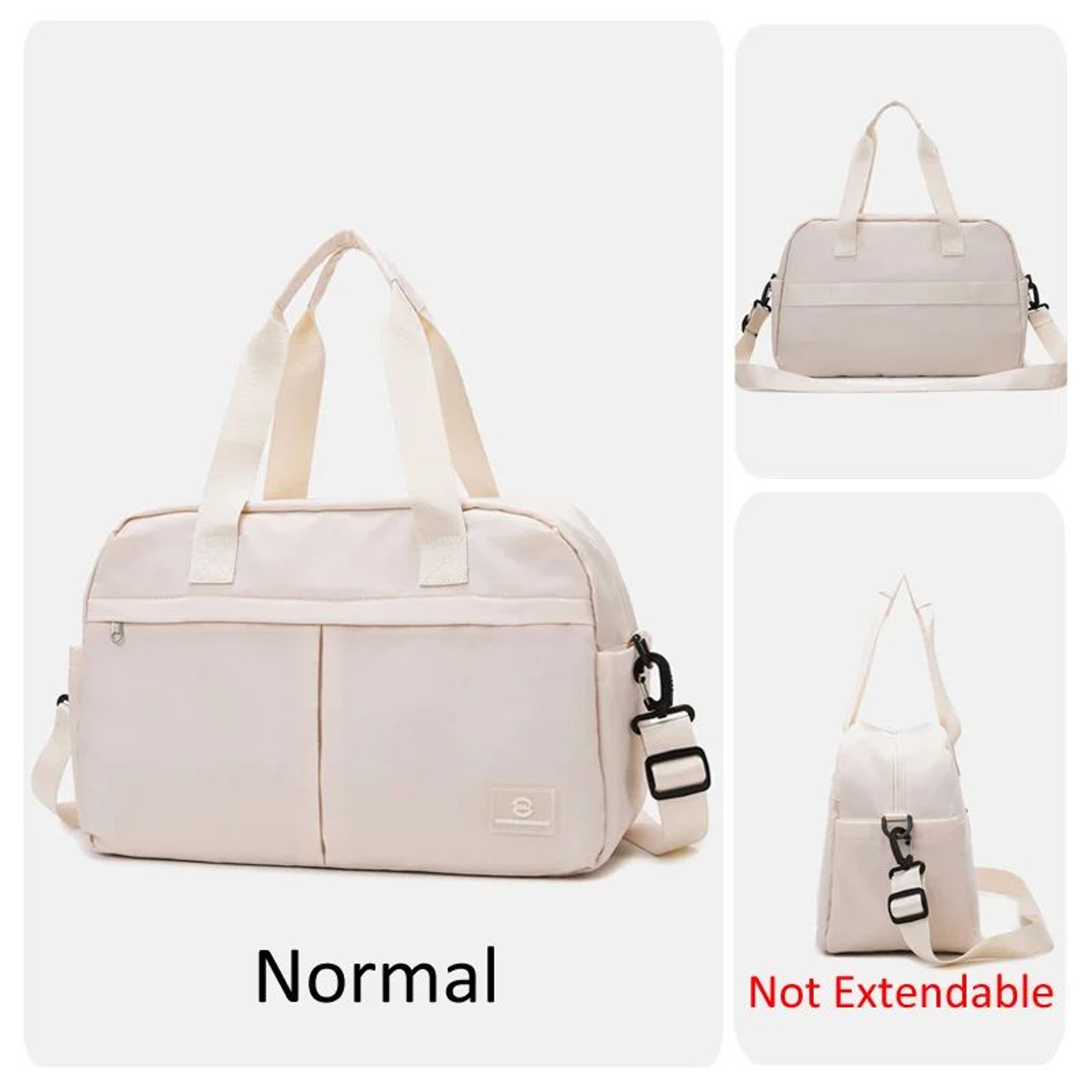 Extendable Travel Duffle Bag  Expandable Travel Bag CarryOn With MultiLayer Storage For Weekend Tri 15
