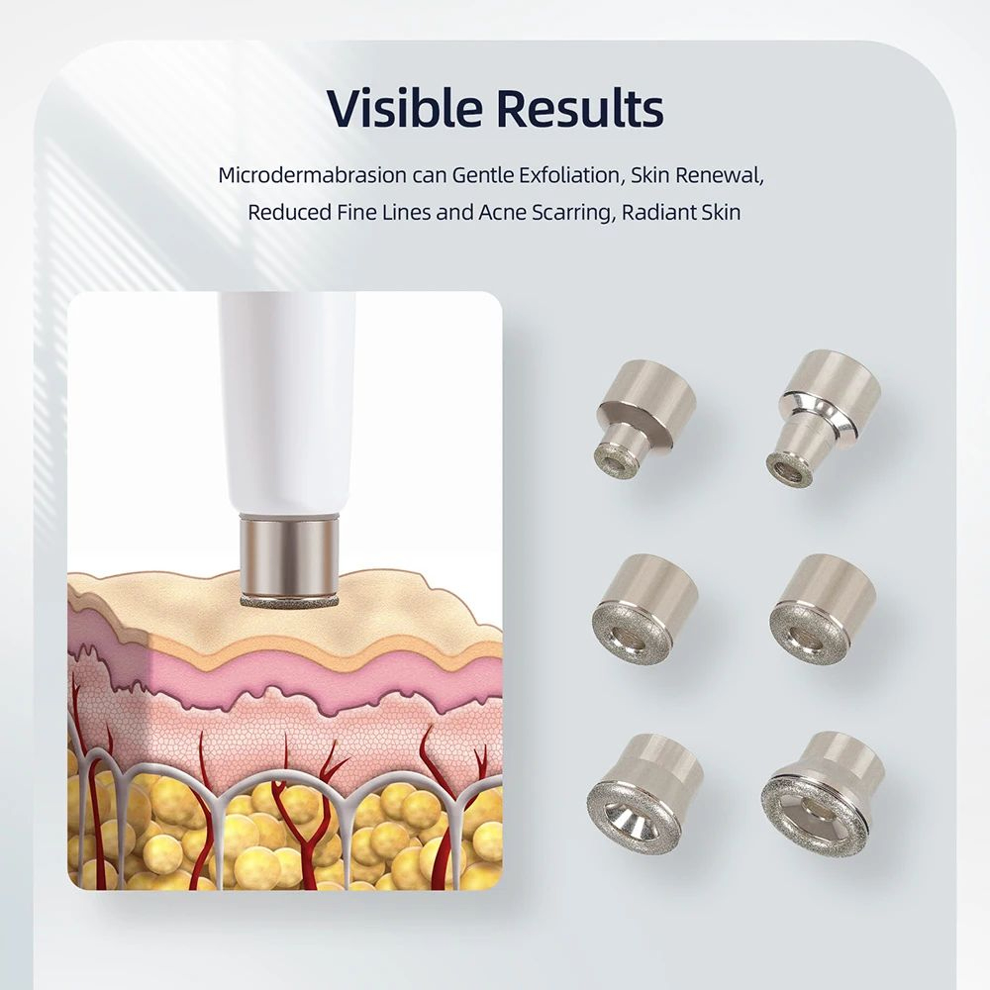 Professional Diamond Microdermabrasion Machine For Home Use  Deep Exfoliation  Facial Skin Renewal 1
