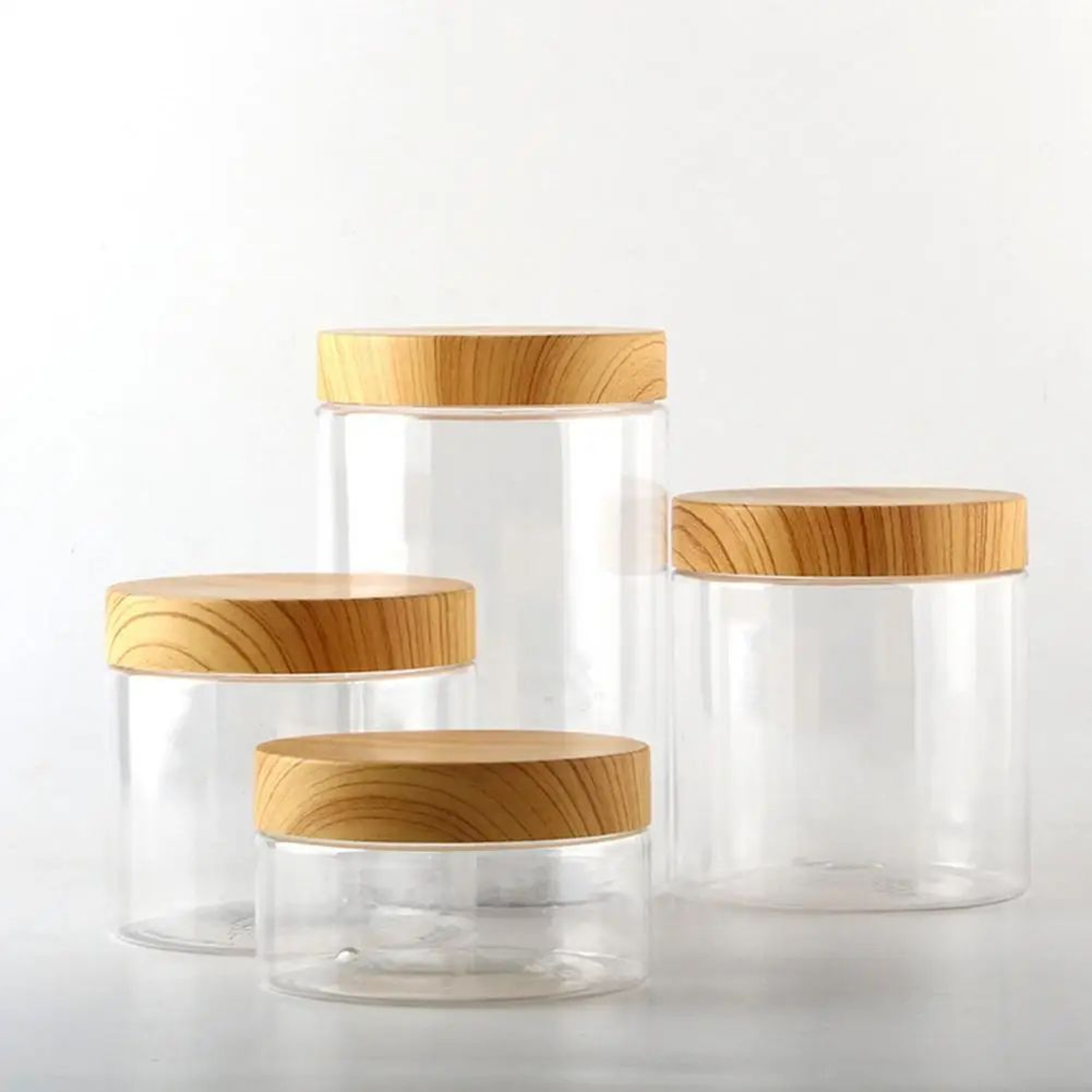 Airtight Clear Storage Jar  MoistureProof Kitchen Storage Jar For Spices Grains  Pantry Organizatio 2