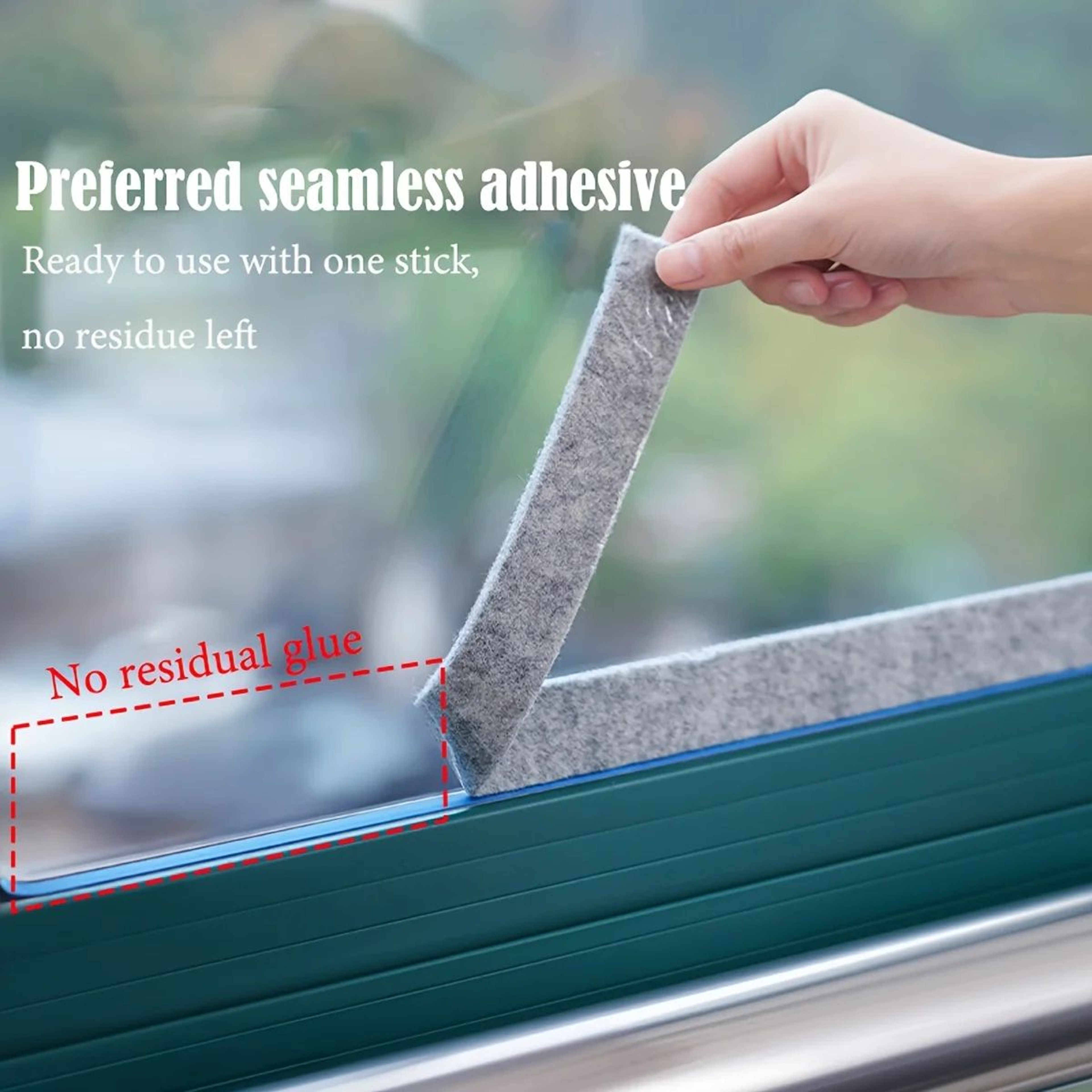 SealSoft Window Guard  SelfAdhesive Felt Tape For AntiCondensation Window  Door Protection 2