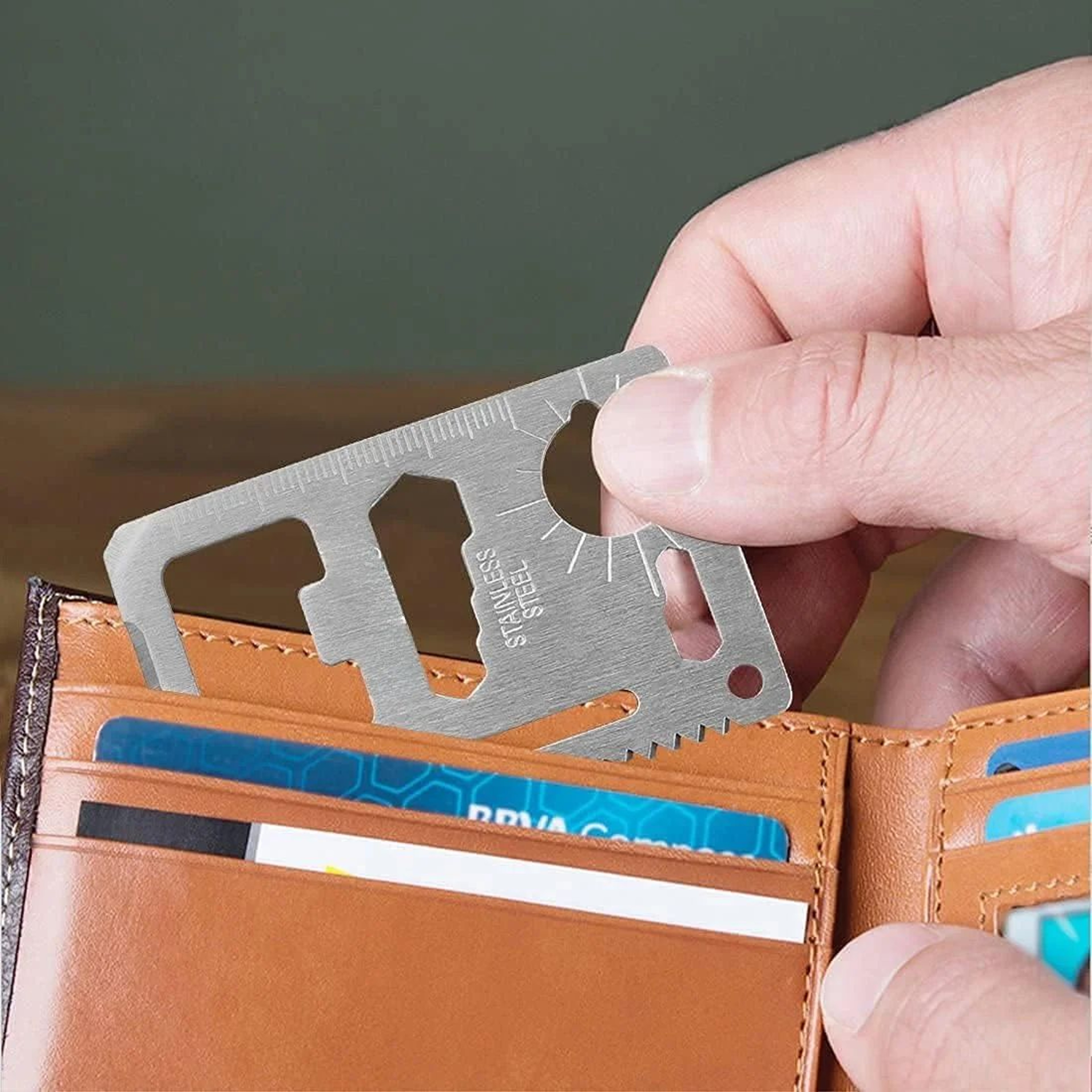 PocketPro Survival Card  Credit Card Multitool EDC Gadget For Camping  Everyday Carry 3