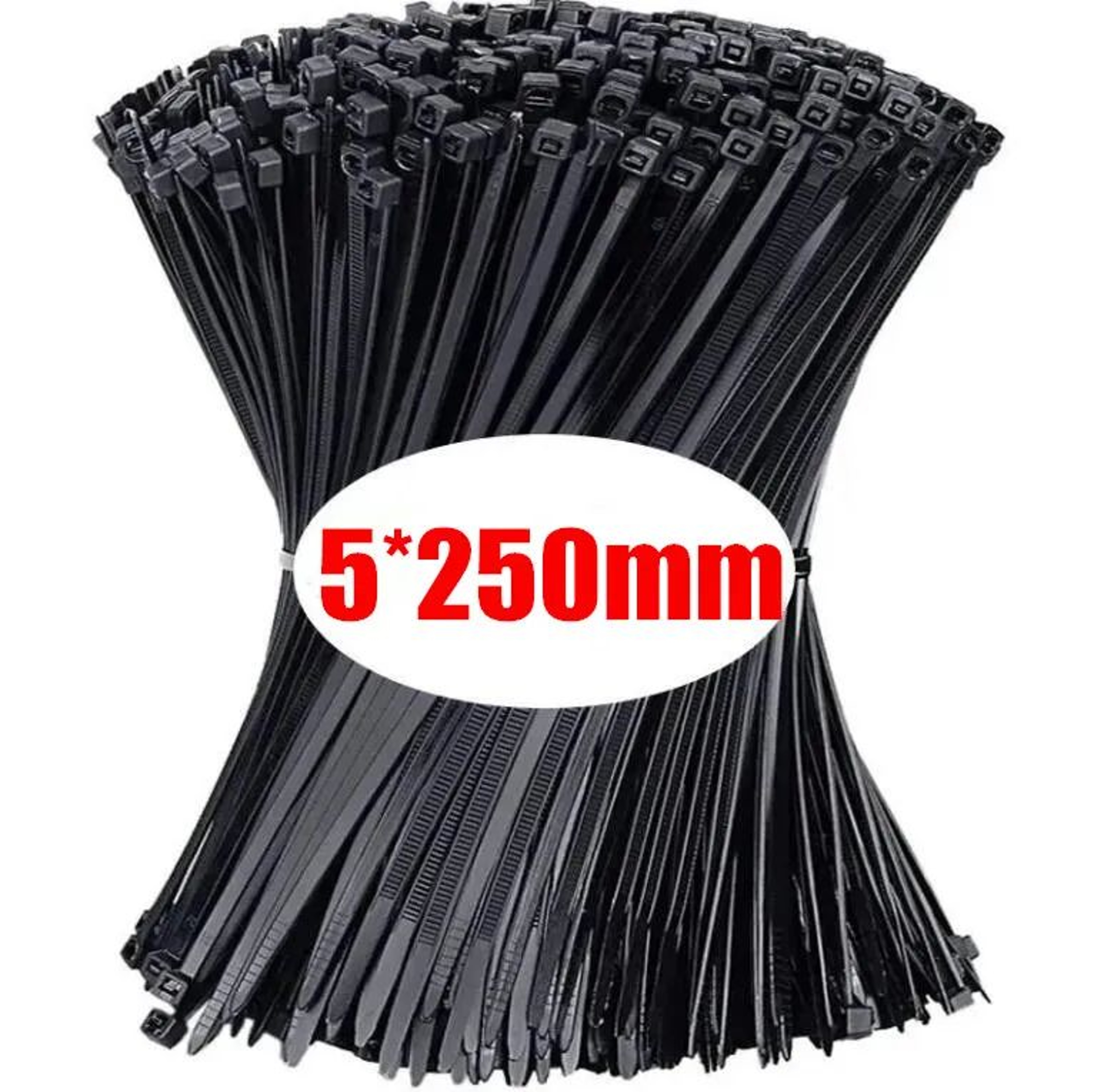SecureFlex Nylon Cable Ties  HeavyDuty Zip Ties For Home Office  DIY 8