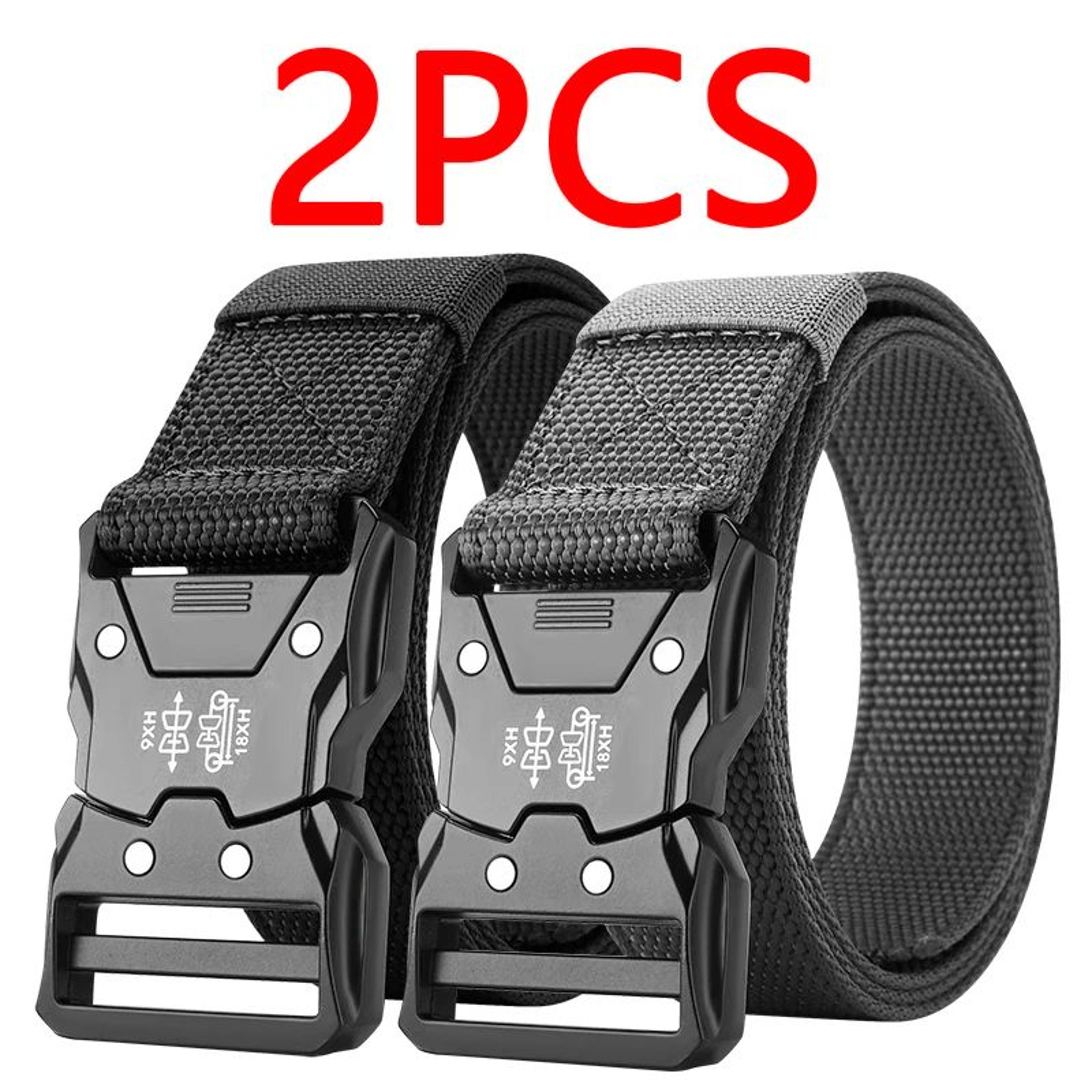 IronLock Tactical Belt With Automatic Buckle Belt System  Durable Unisex Outdoor Waist Belt 7