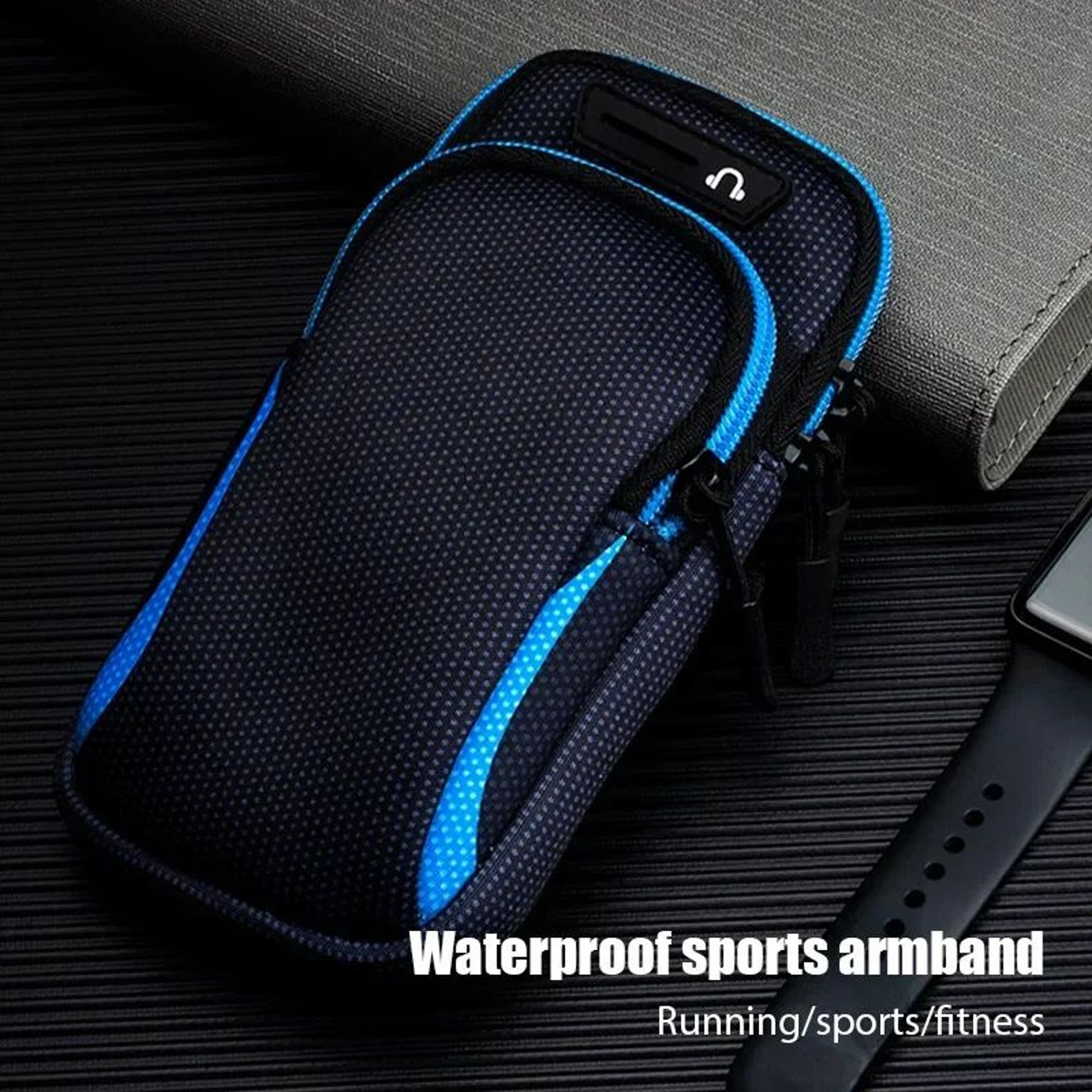 Universal Running Phone Armband  Adjustable Sports Phone Holder For Secure HandsFree Workouts 0