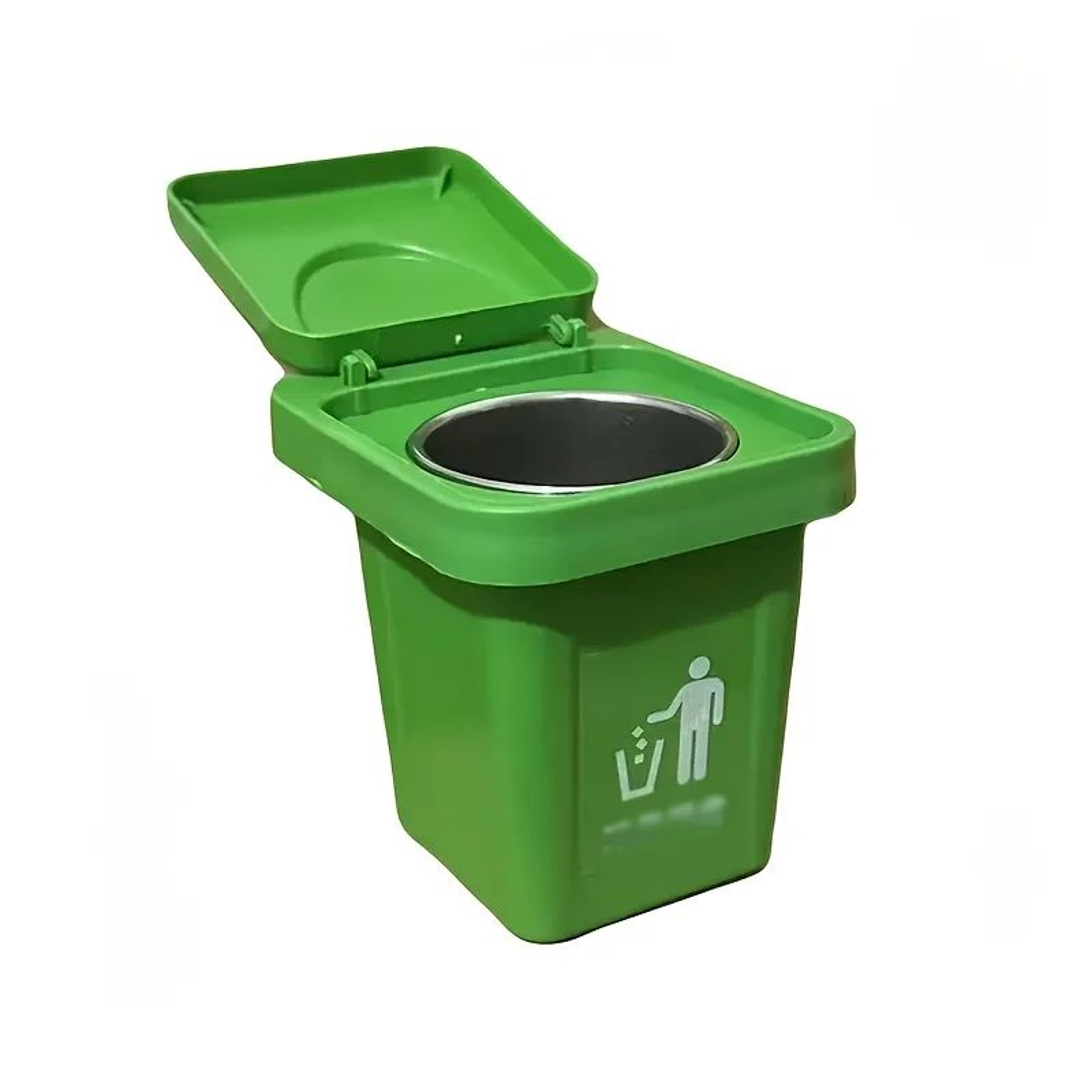 WallMounted Stainless Steel Ashtray With Lid  Compact Trash Can Ashtray For Clean OdorControlled Sp 2