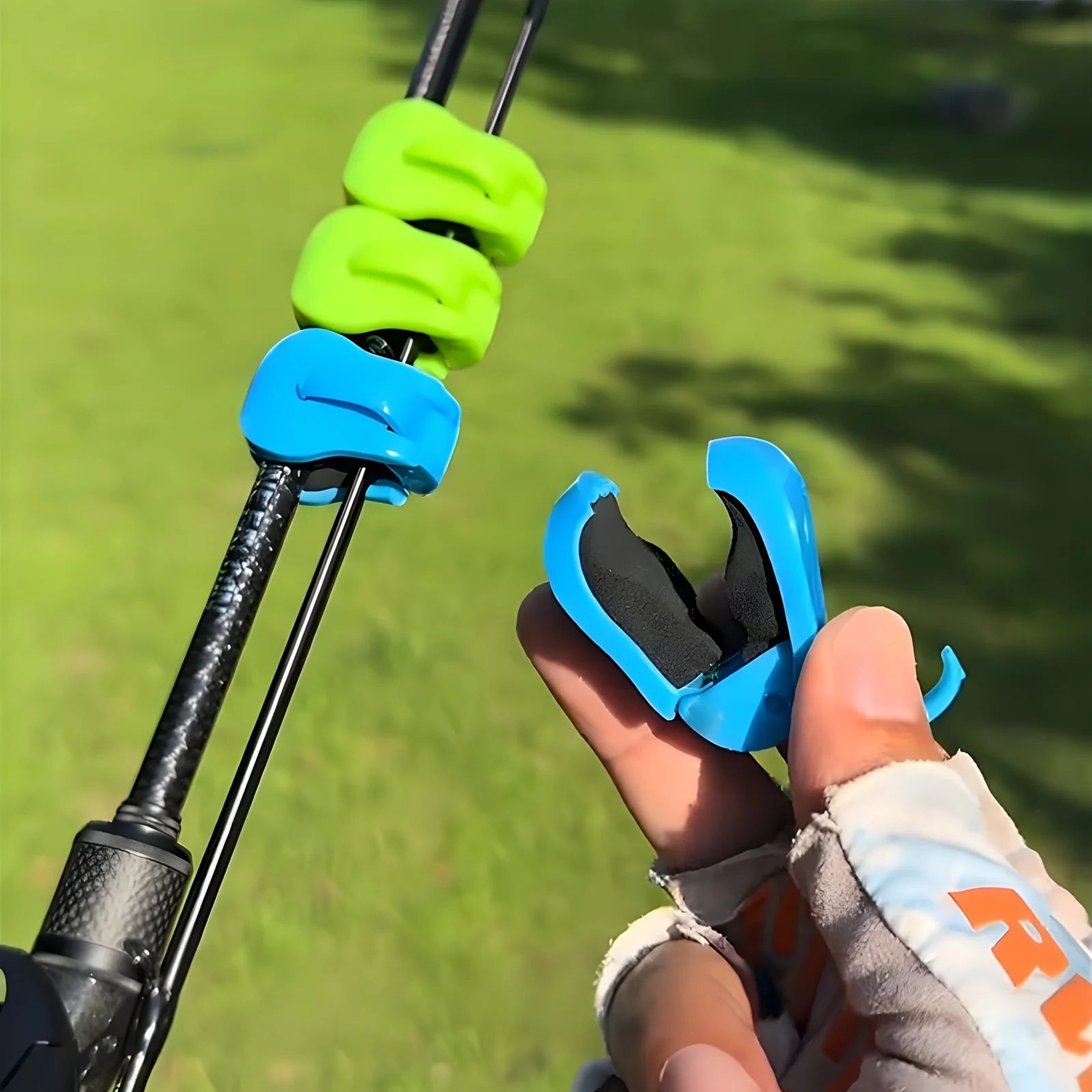 HeavyDuty Fishing Rod Holders  Adjustable NonSlip Clamp Storage Set 4pcs 0