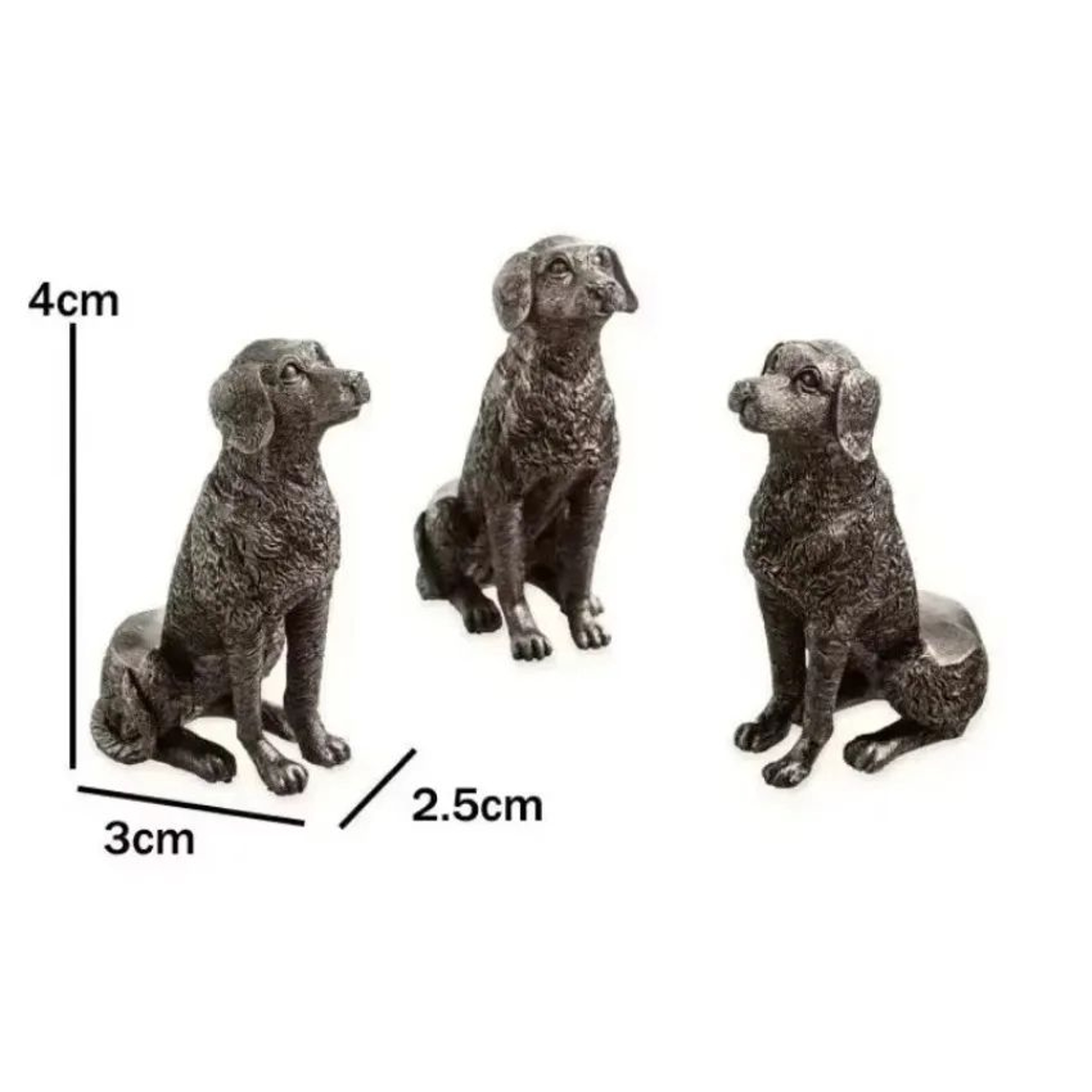 AnimalShaped Resin Flower Pot Feet  Decorative Garden Plant Risers 3pcs 3